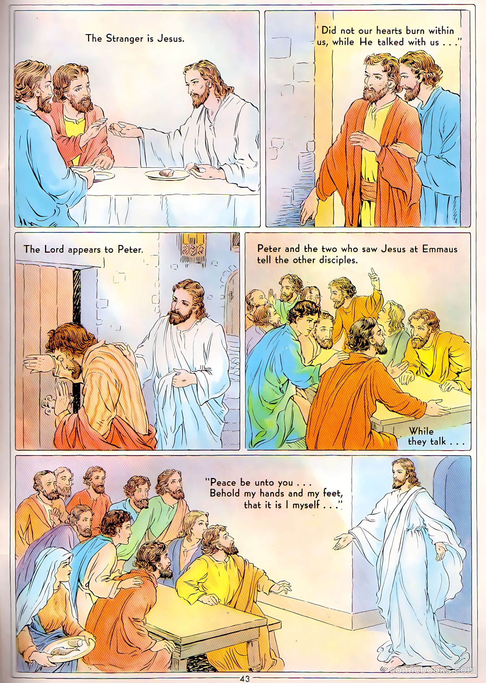 The Life of Christ Visualized #3 (1943) — page 43