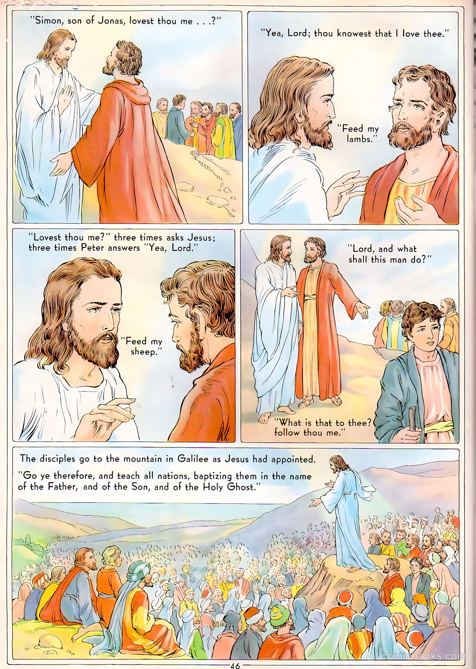 The Life of Christ Visualized #3 (1943) — page 46