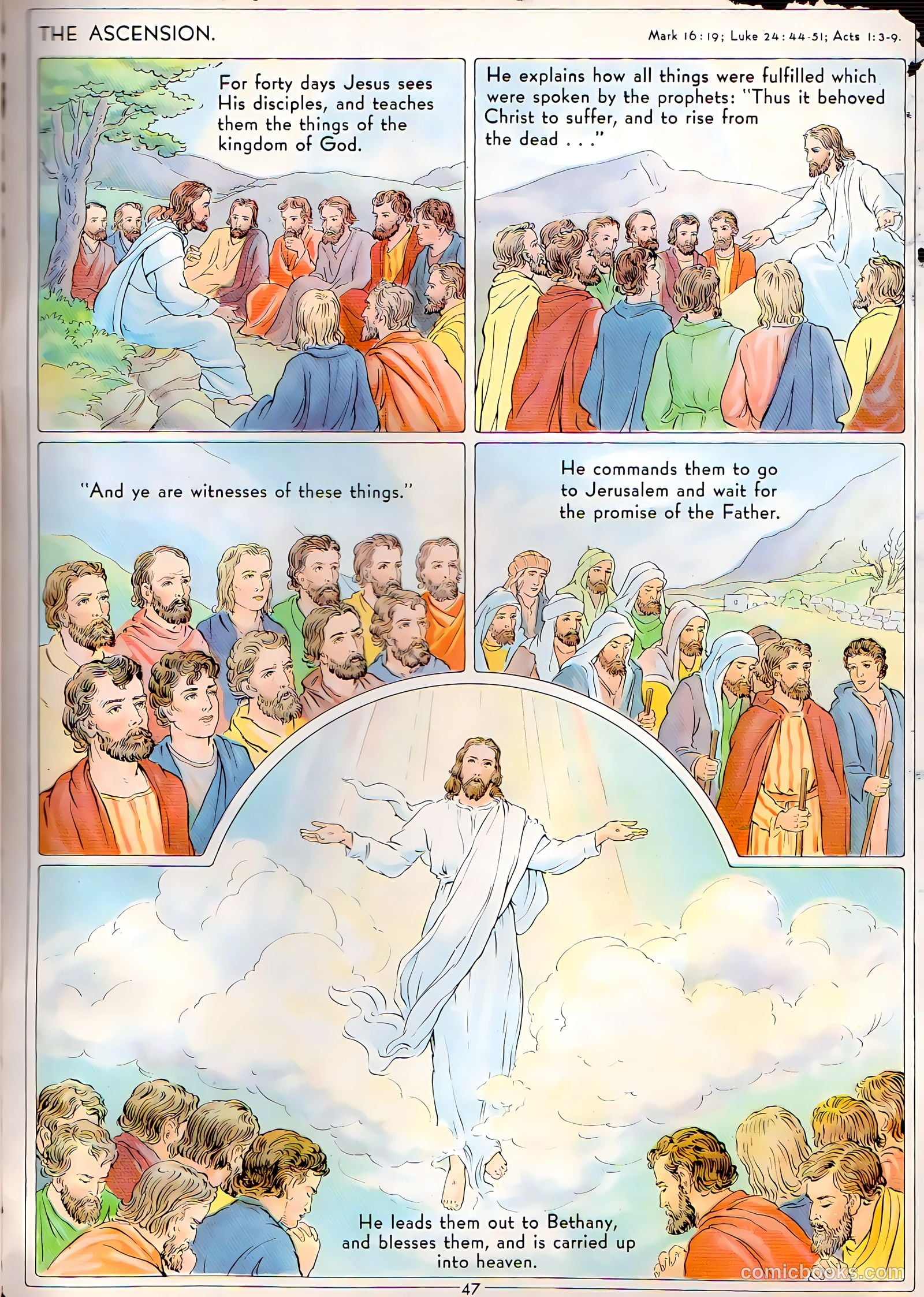 The Life of Christ Visualized #3 (1943) — page 47