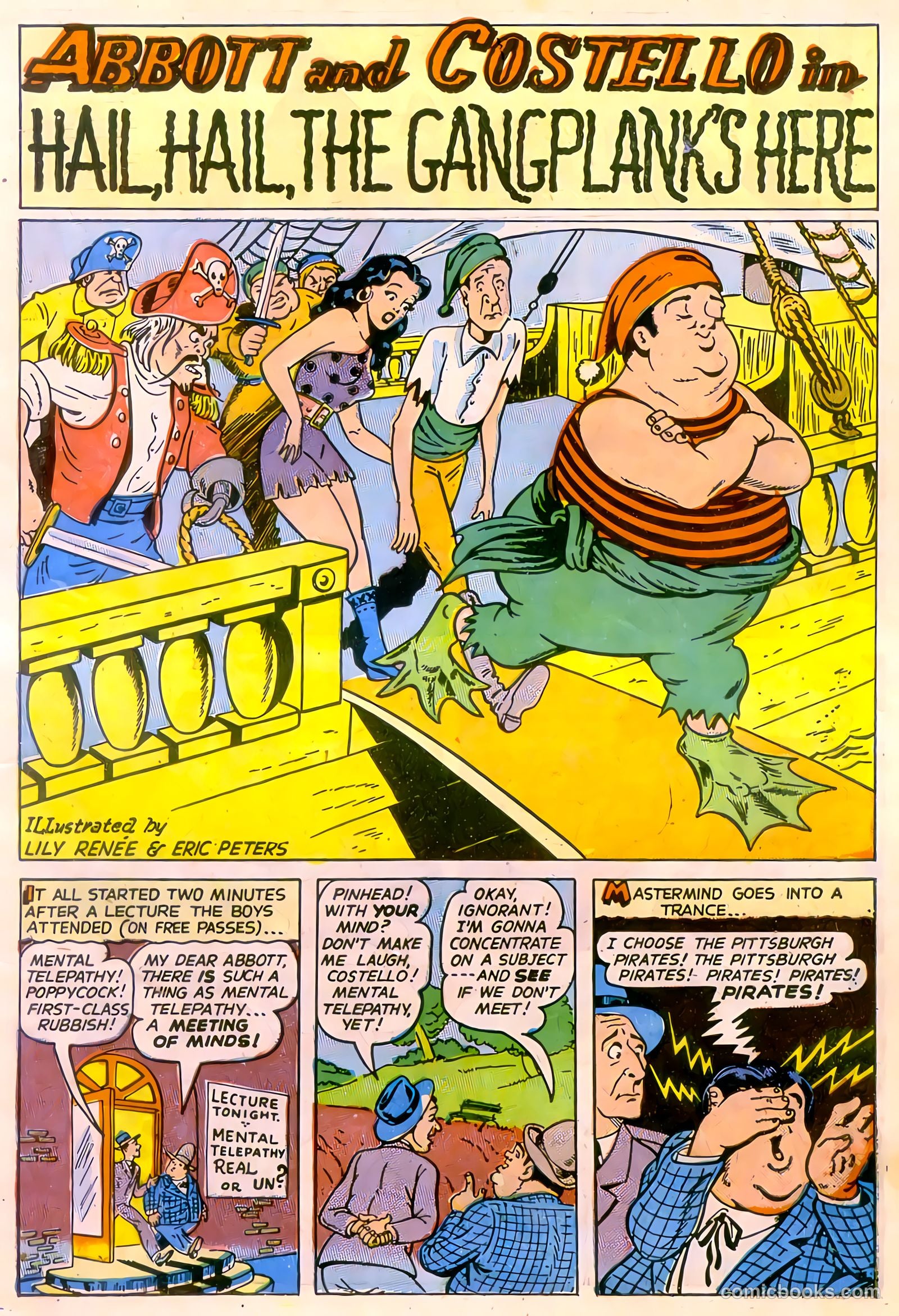 Abbott and Costello Comics #8 (1949) — page 3 of 36