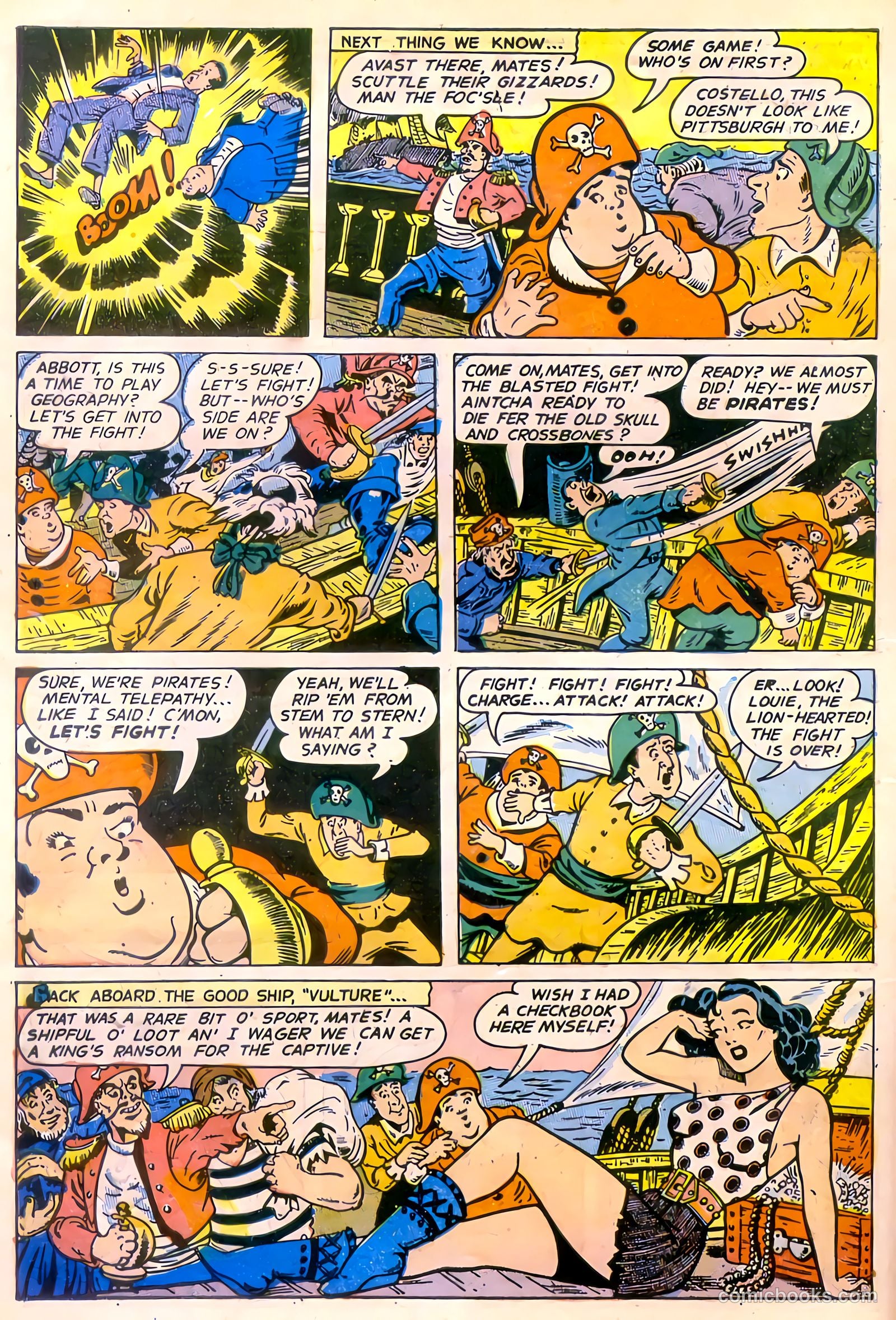 Abbott and Costello Comics #8 (1949) — page 4 of 36