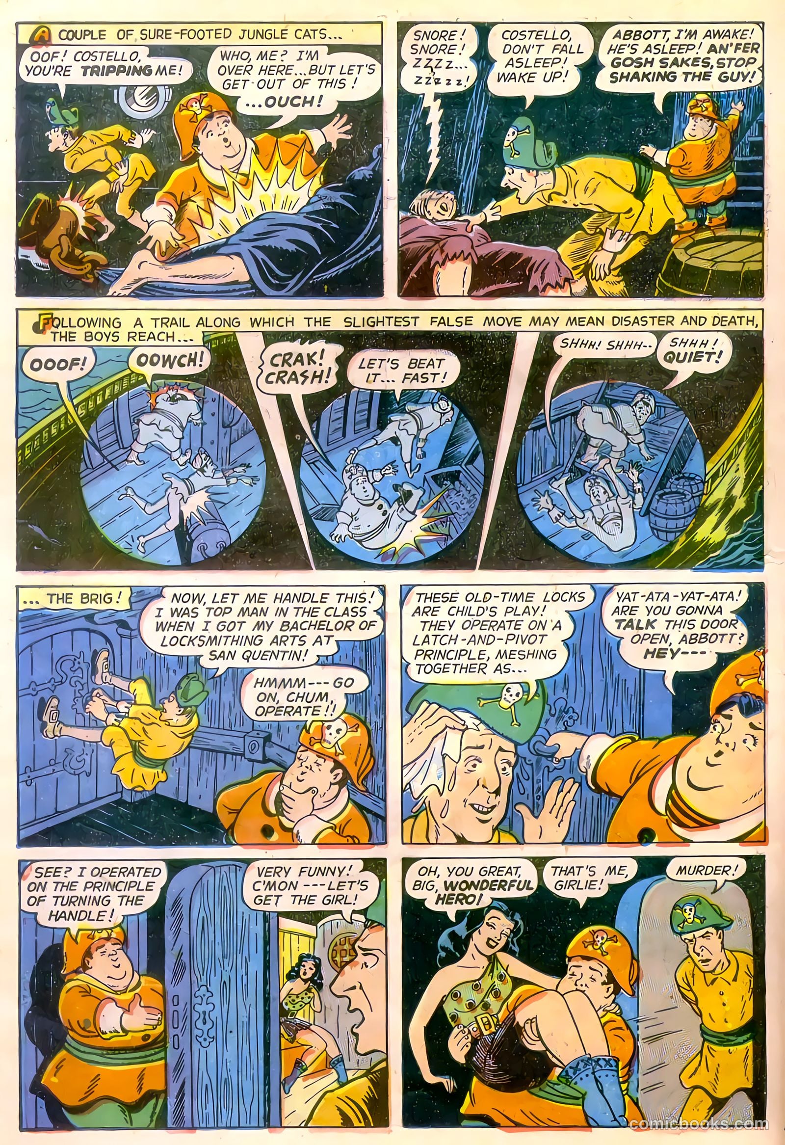 Abbott and Costello Comics #8 (1949) — page 6 of 36