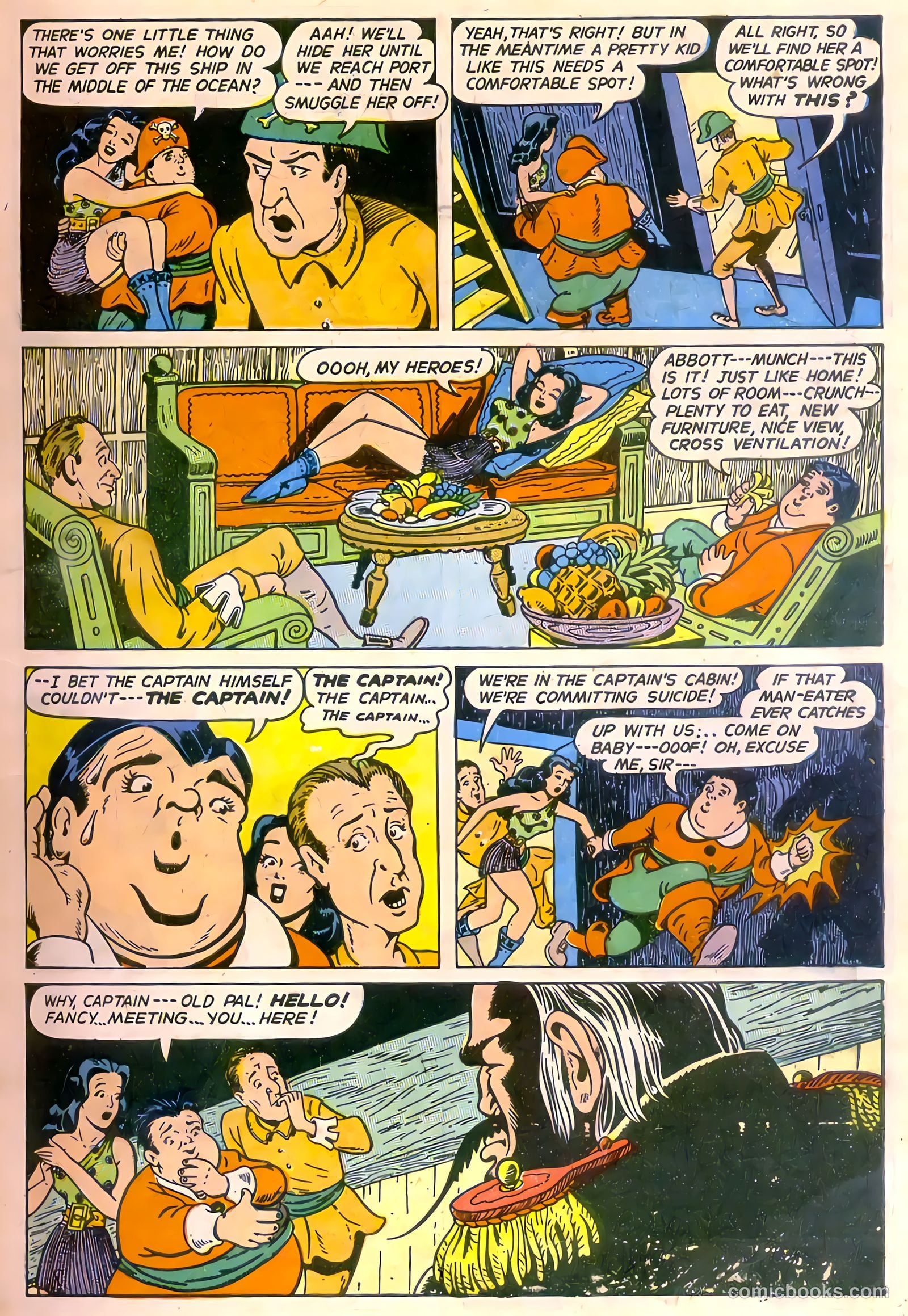 Abbott and Costello Comics #8 (1949) — page 7 of 36