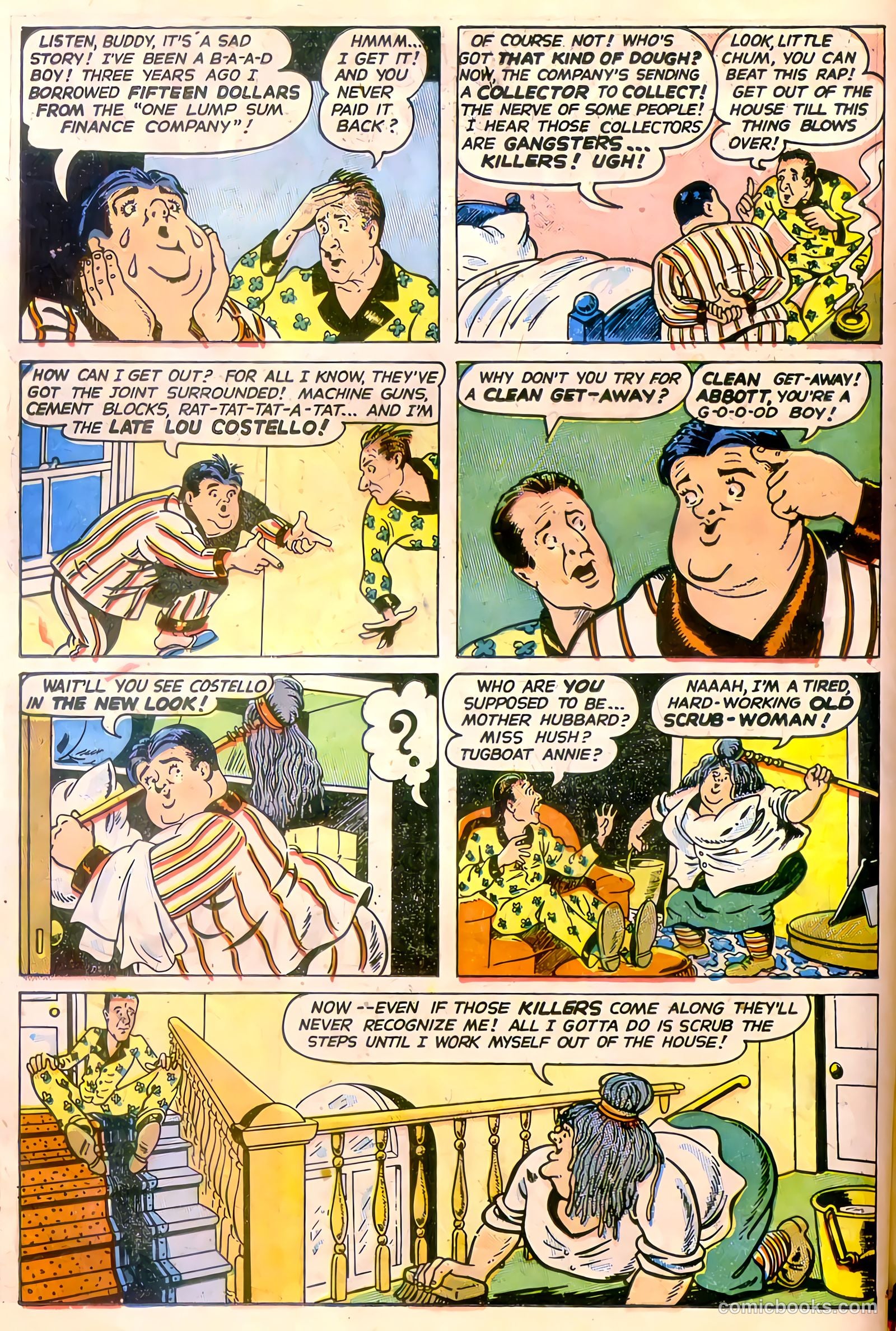 Abbott and Costello Comics #8 (1949) — page 12 of 36