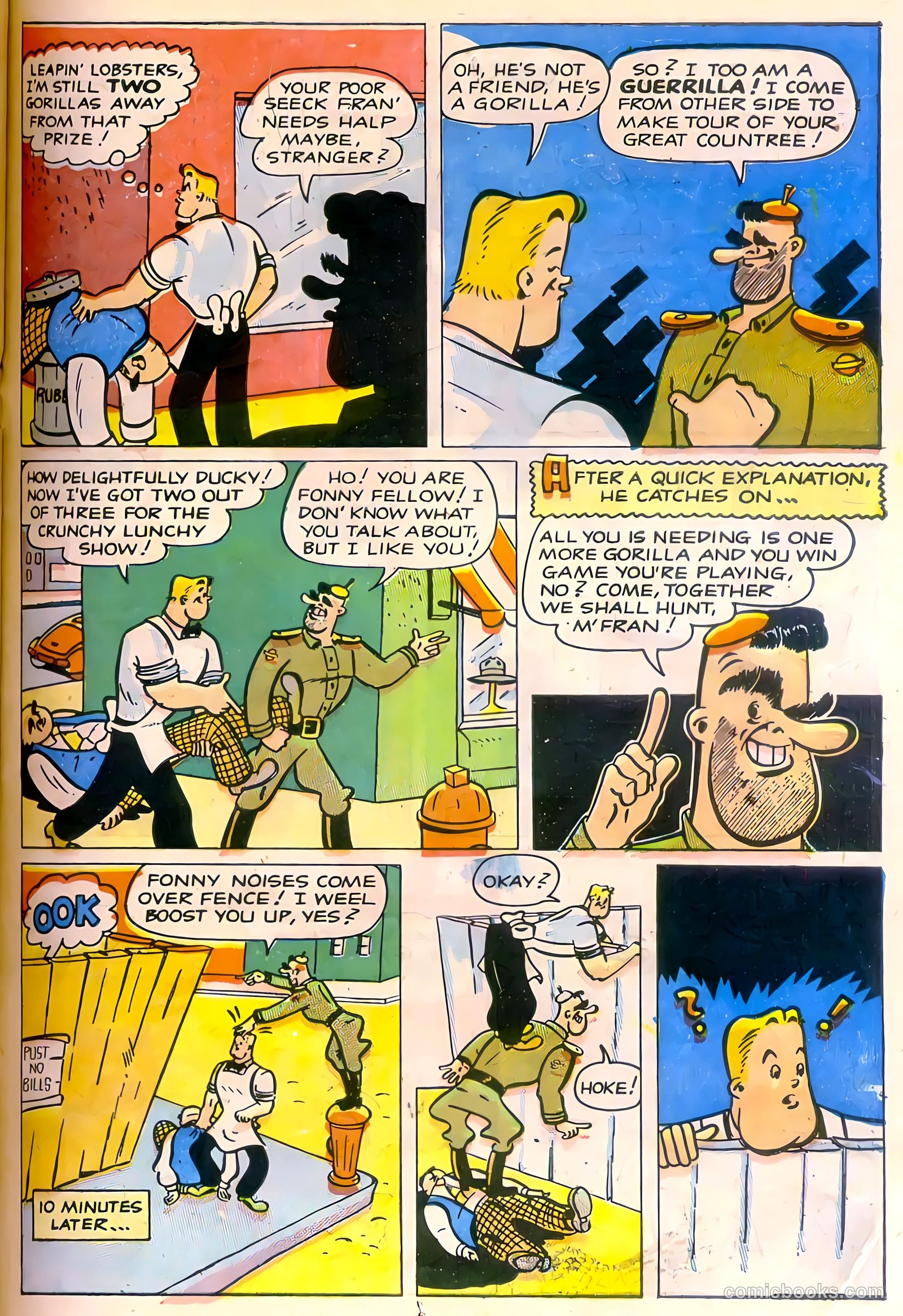 Abbott and Costello Comics #8 (1949) — page 21 of 36