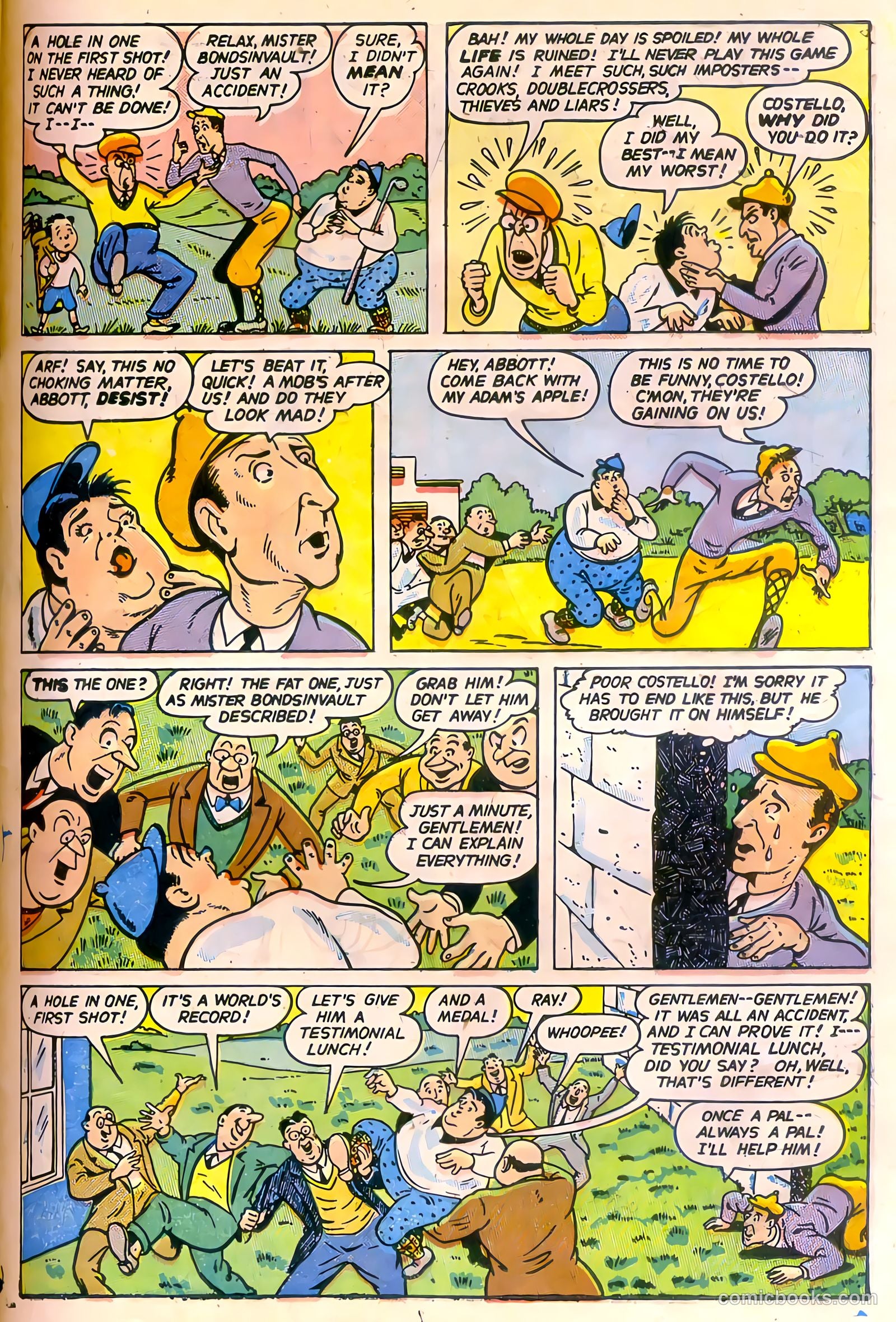 Abbott and Costello Comics #8 (1949) — page 25 of 36