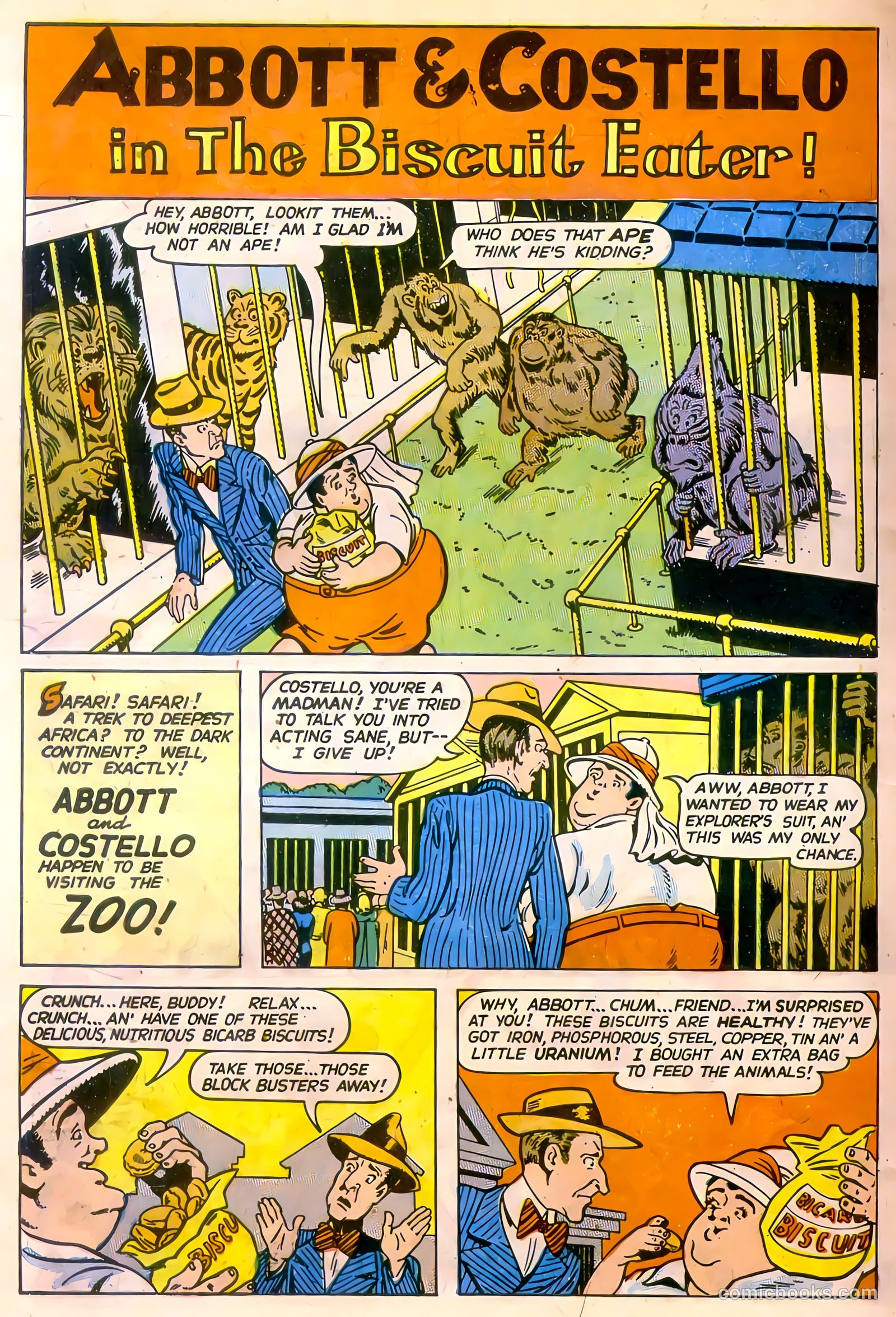 Abbott and Costello Comics #8 (1949) — page 30 of 36