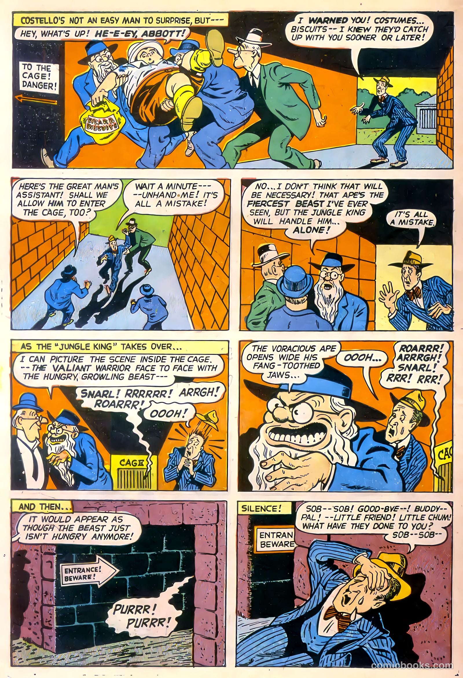 Abbott and Costello Comics #8 (1949) — page 32 of 36