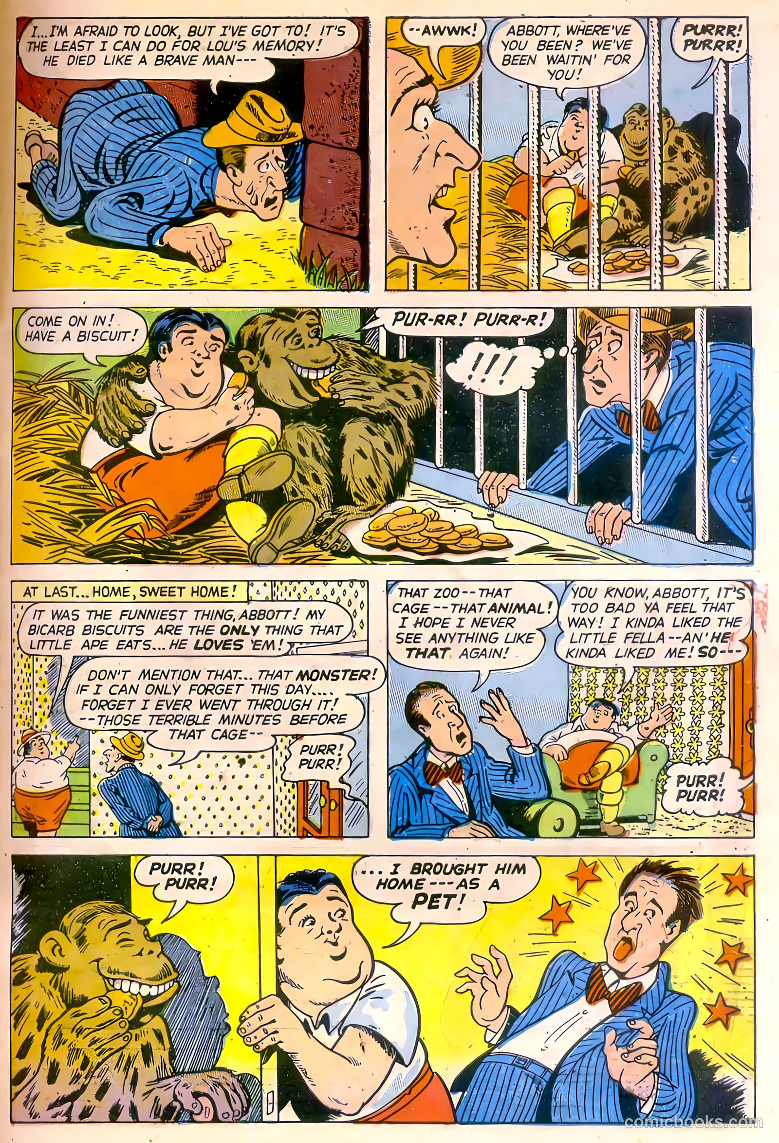 Abbott and Costello Comics #8 (1949) — page 33 of 36