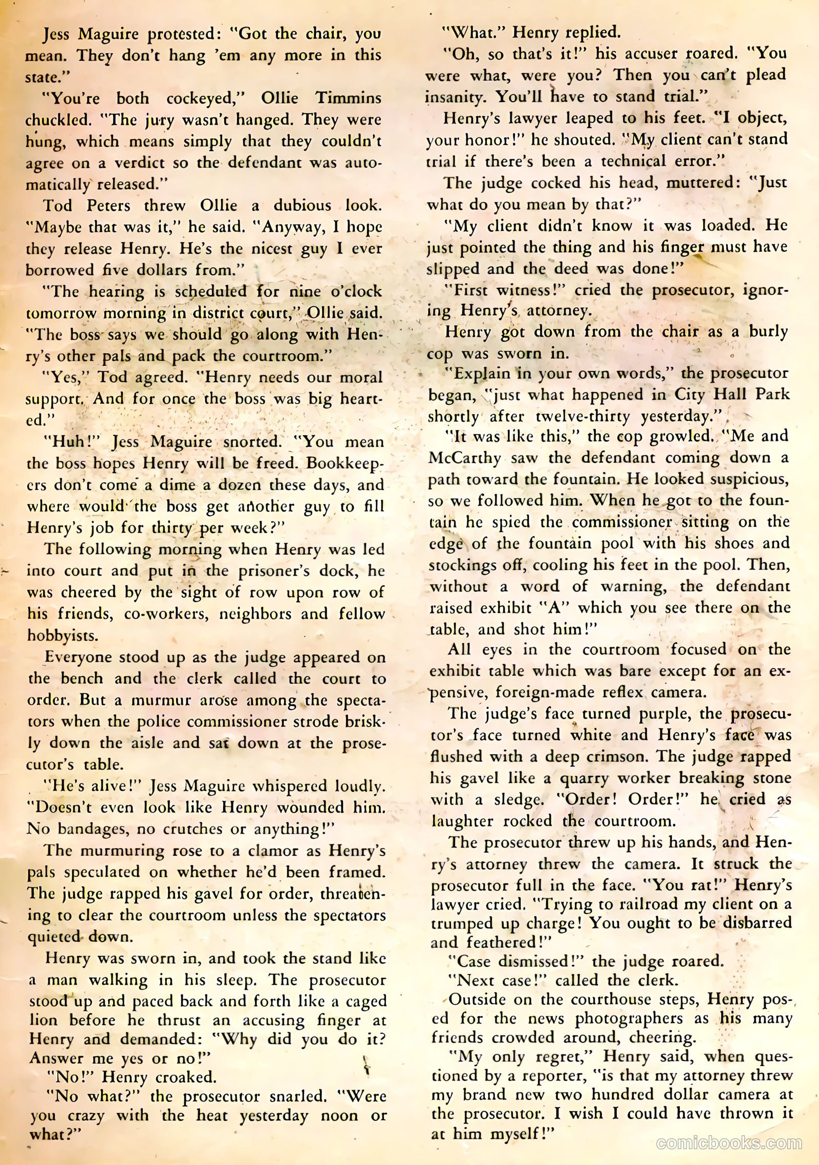 Abbott and Costello Comics #8 (1949) — page 35 of 36