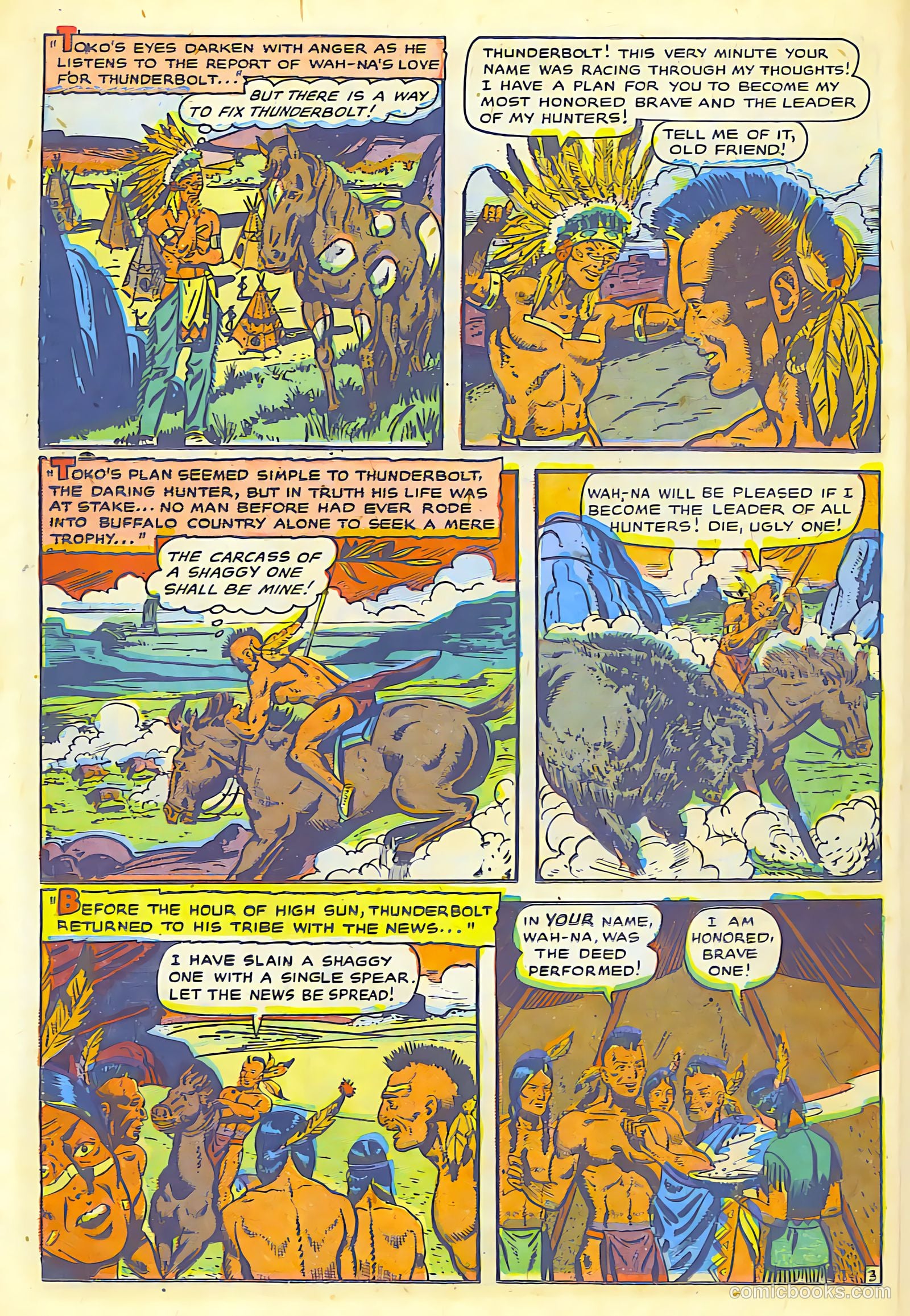 The Lone Rider #1 (1951) — page 36 of 52