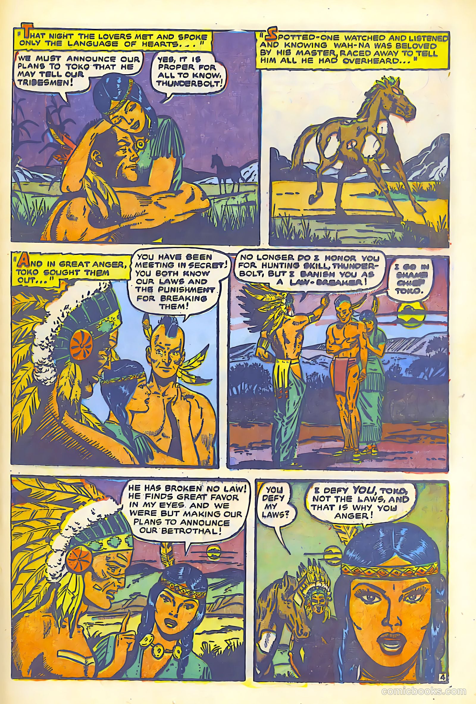 The Lone Rider #1 (1951) — page 37 of 52