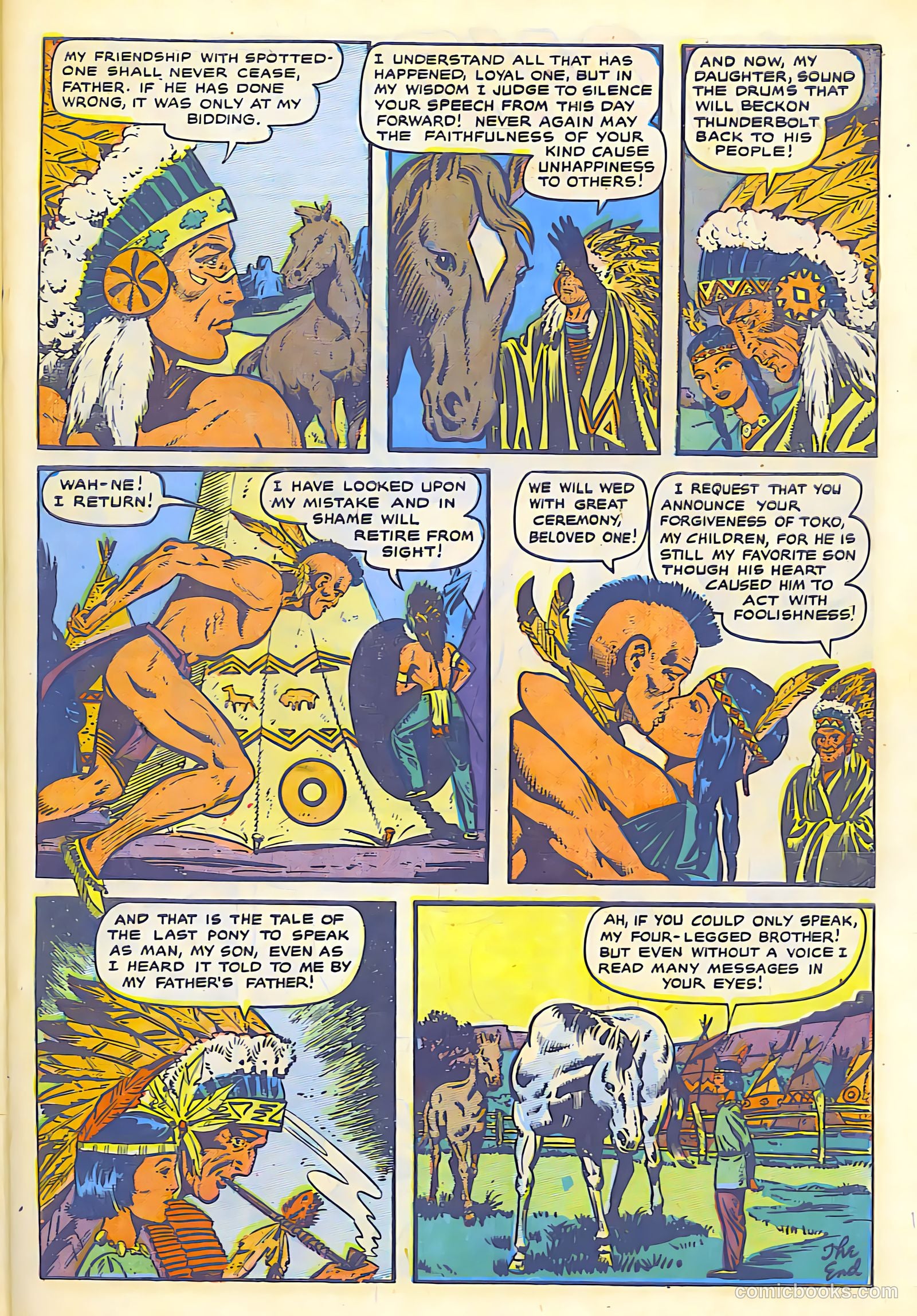 The Lone Rider #1 (1951) — page 39 of 52