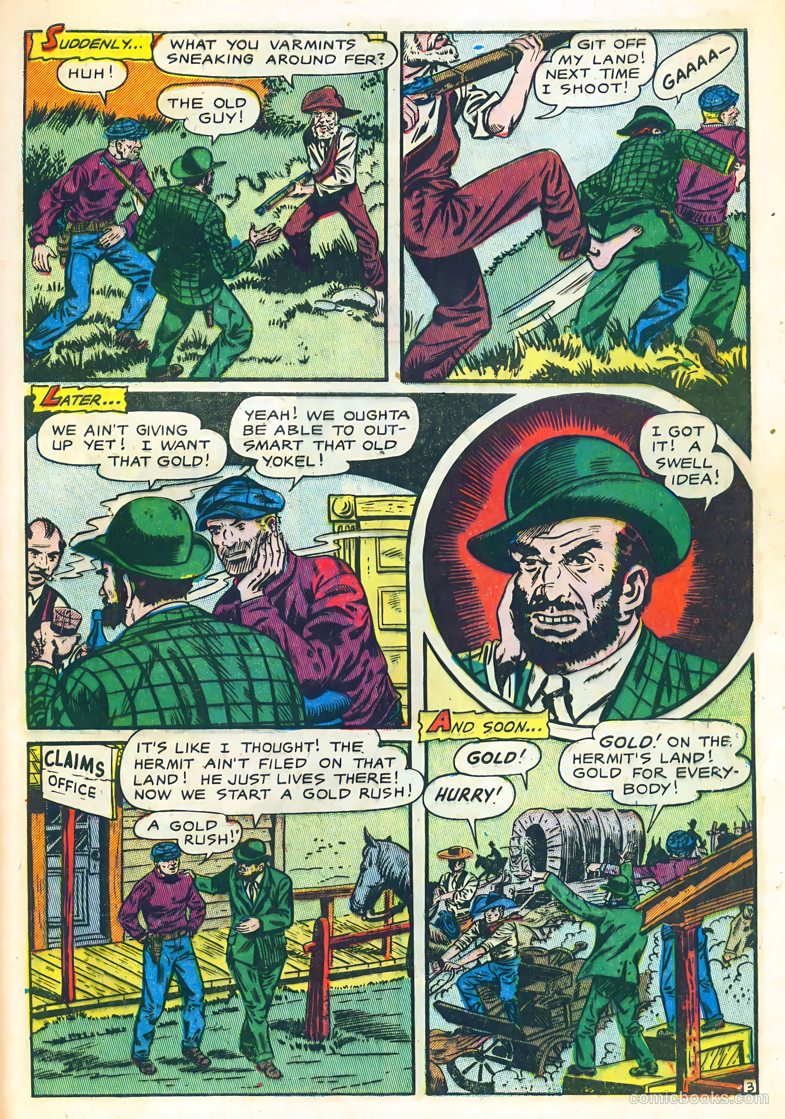The Lone Rider #10 (1952) — page 29 of 36
