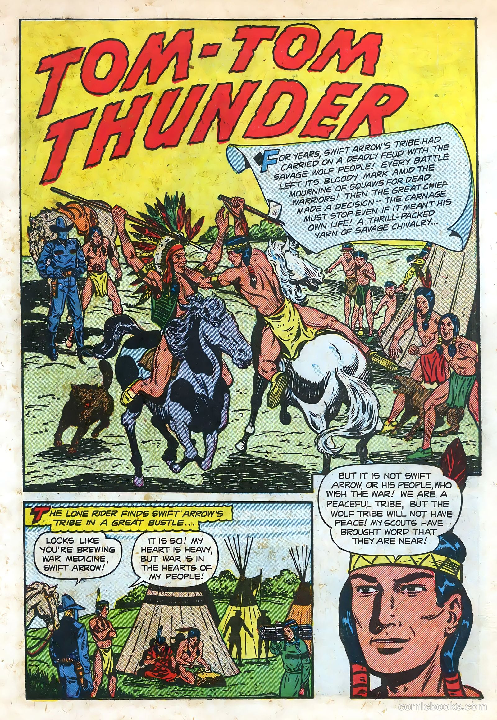 The Lone Rider #11 (1952) — page 11 of 36