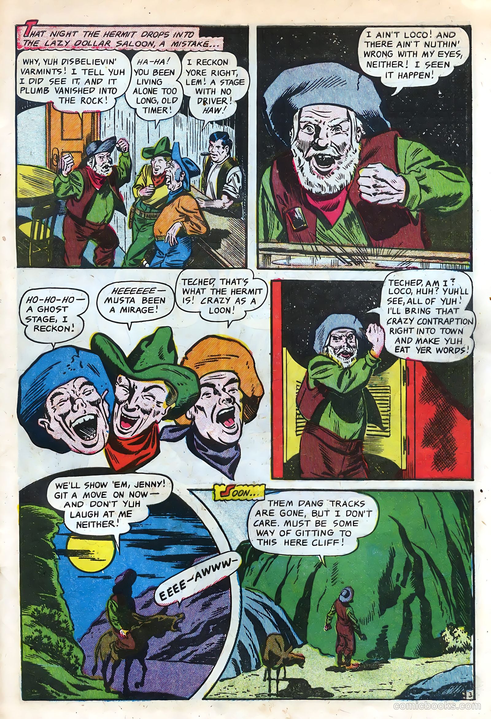 The Lone Rider #11 (1952) — page 29 of 36