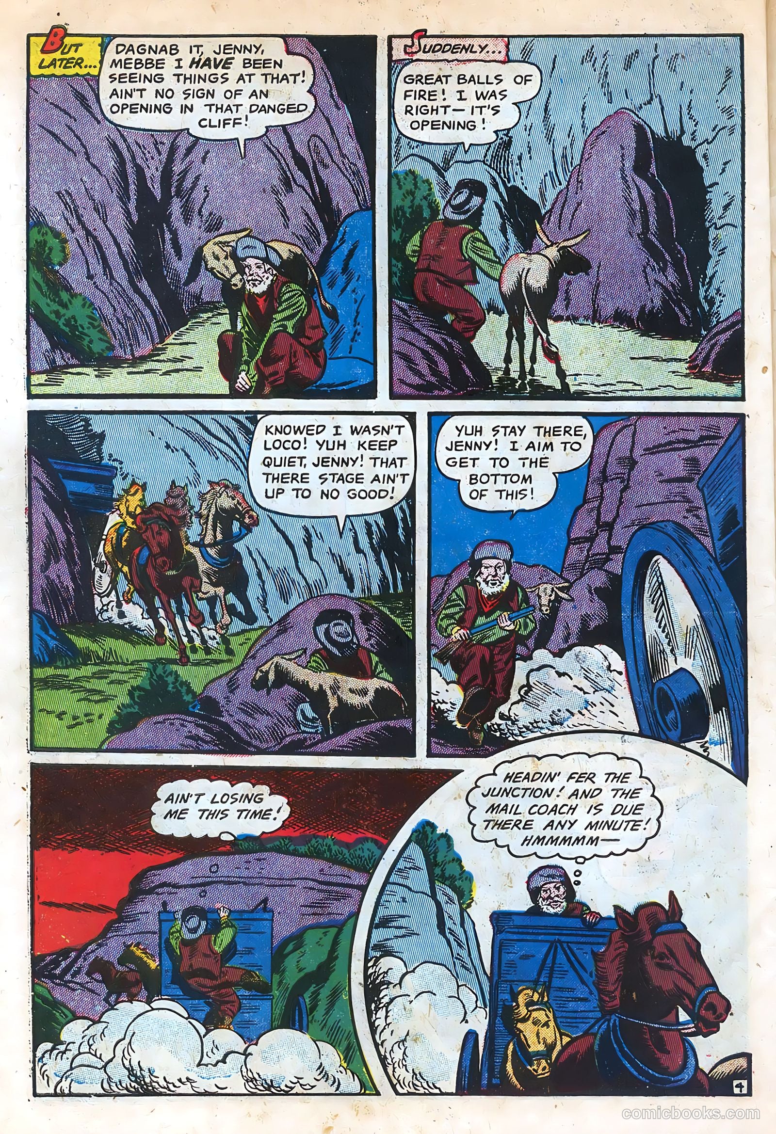 The Lone Rider #11 (1952) — page 30 of 36