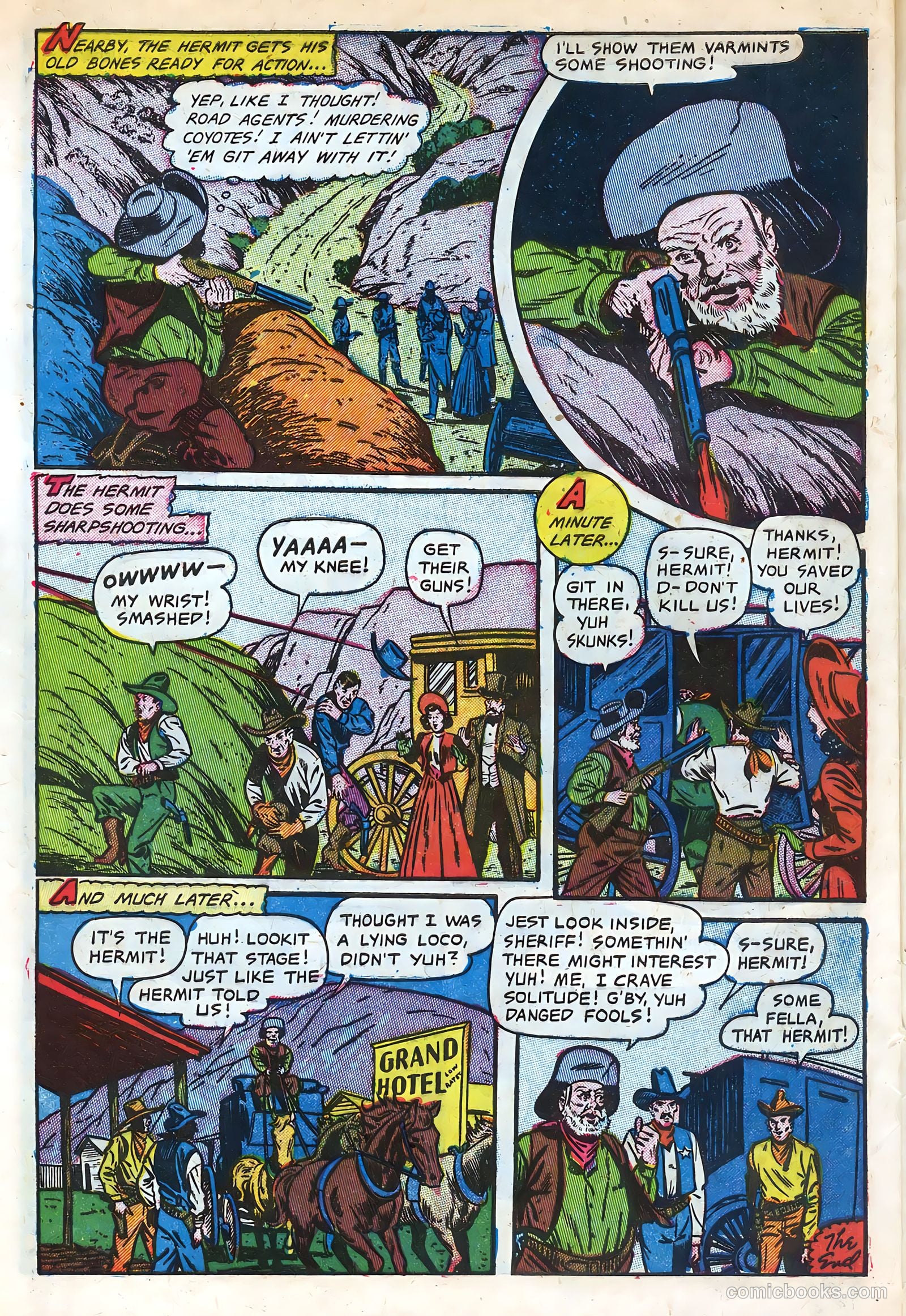 The Lone Rider #11 (1952) — page 32 of 36