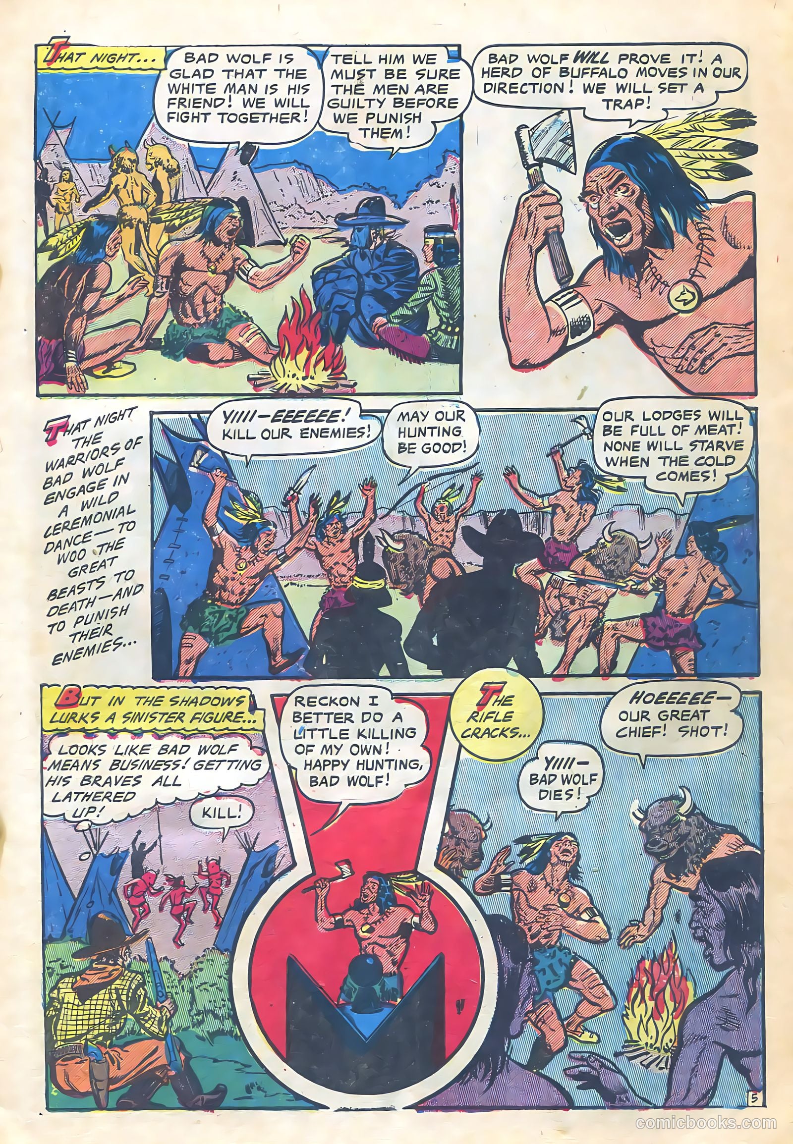 The Lone Rider #12 (1953) — page 7 of 36