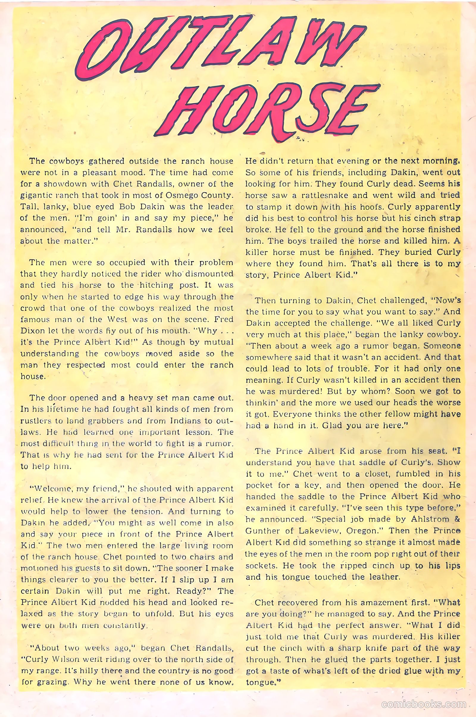 The Lone Rider #12 (1953) — page 24 of 36