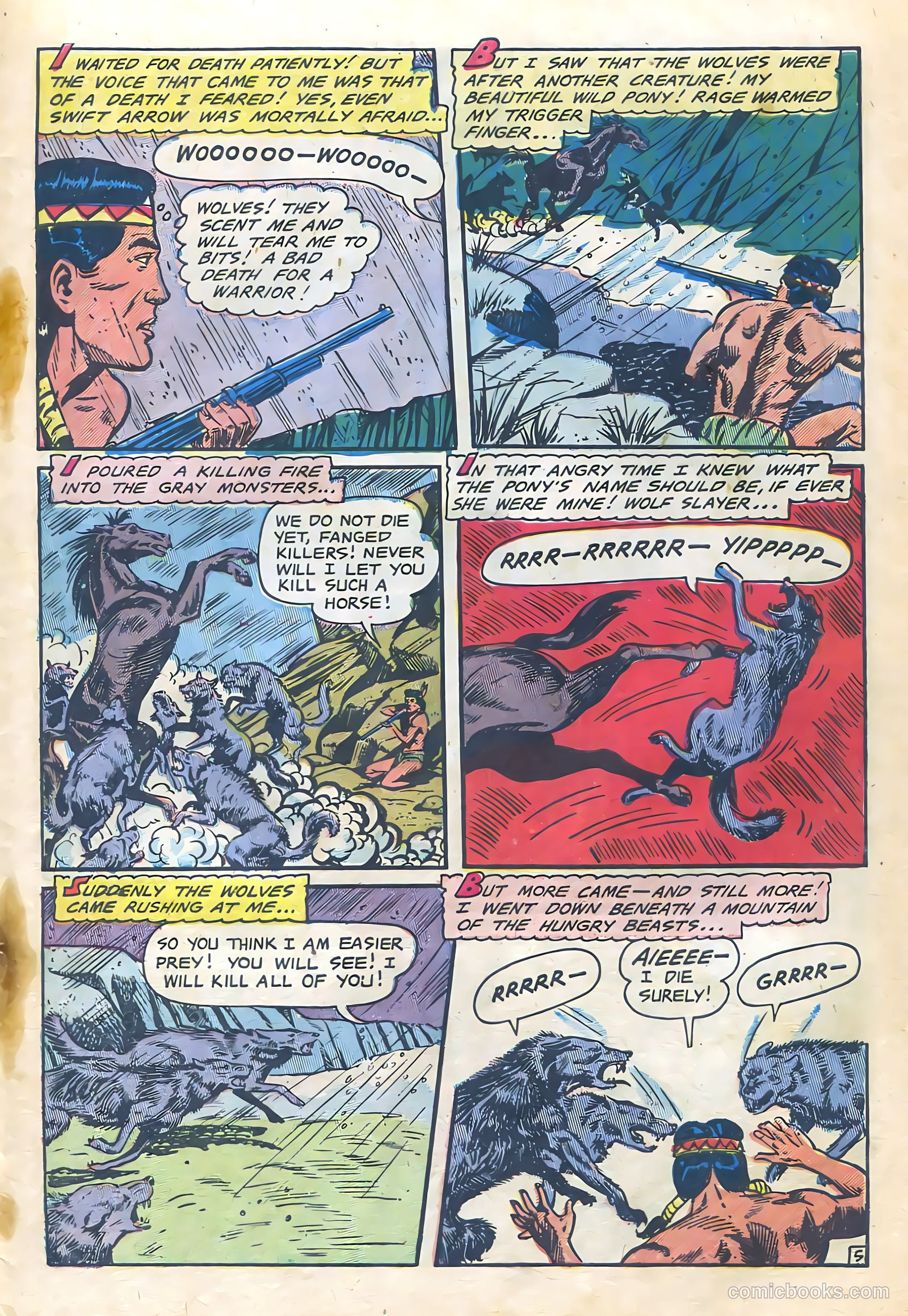 The Lone Rider #12 (1953) — page 31 of 36