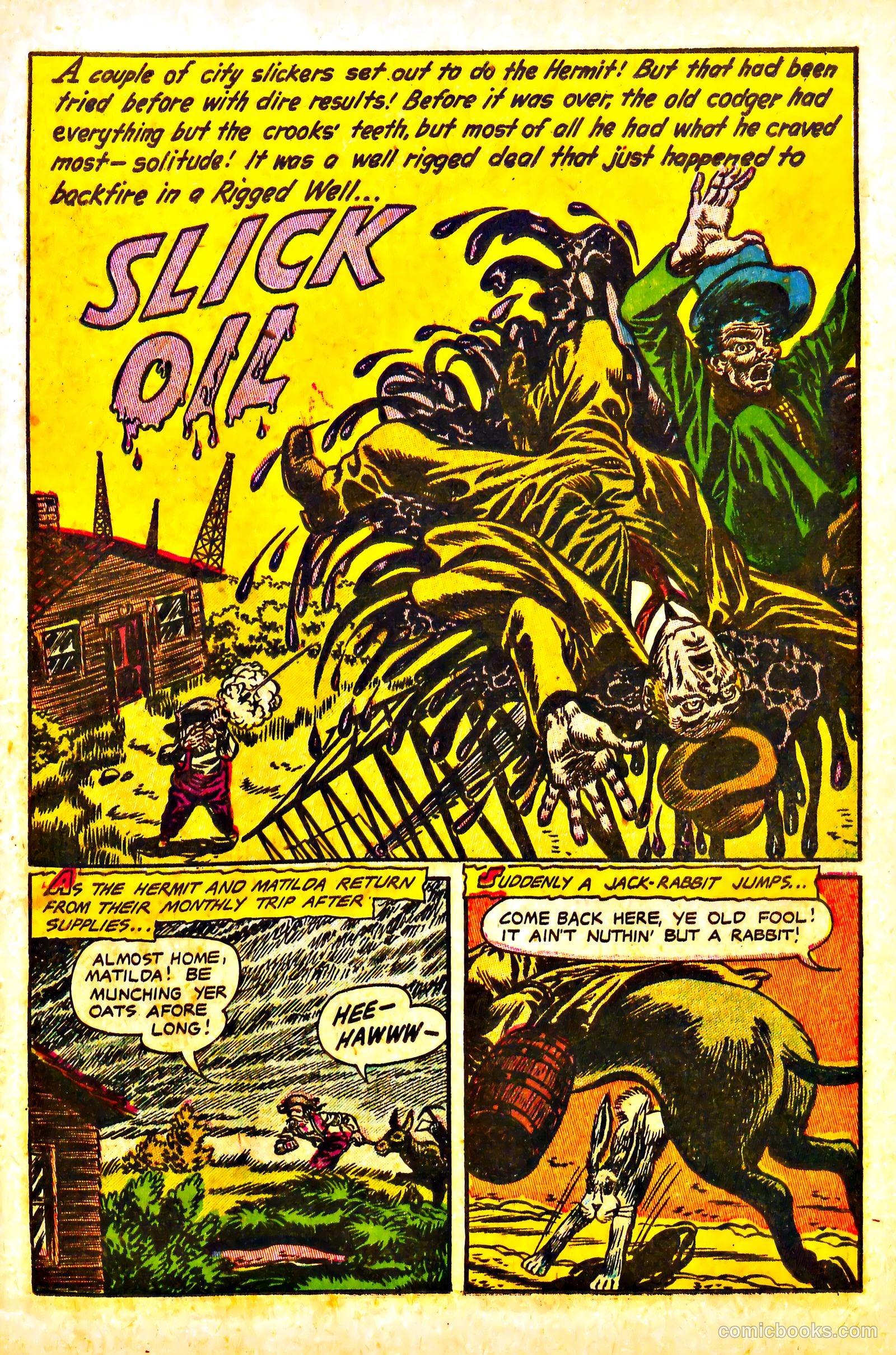 The Lone Rider #13 (1953) — page 11 of 36