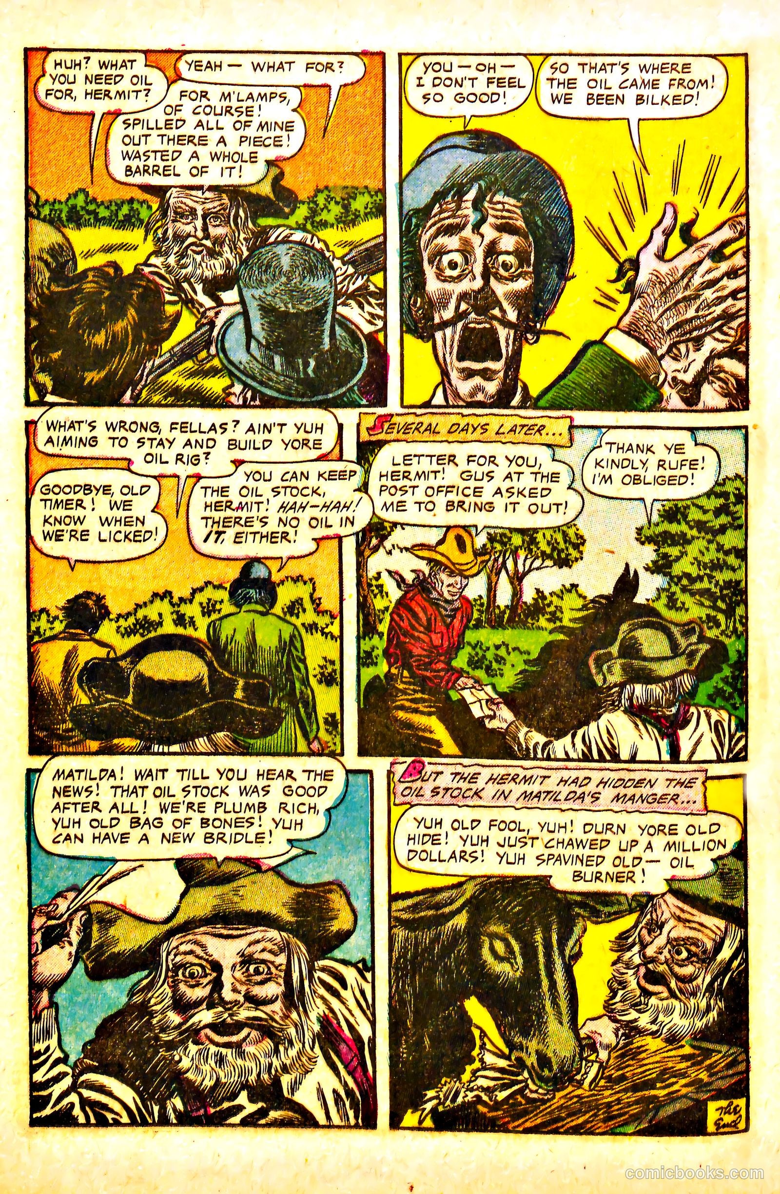 The Lone Rider #13 (1953) — page 16 of 36