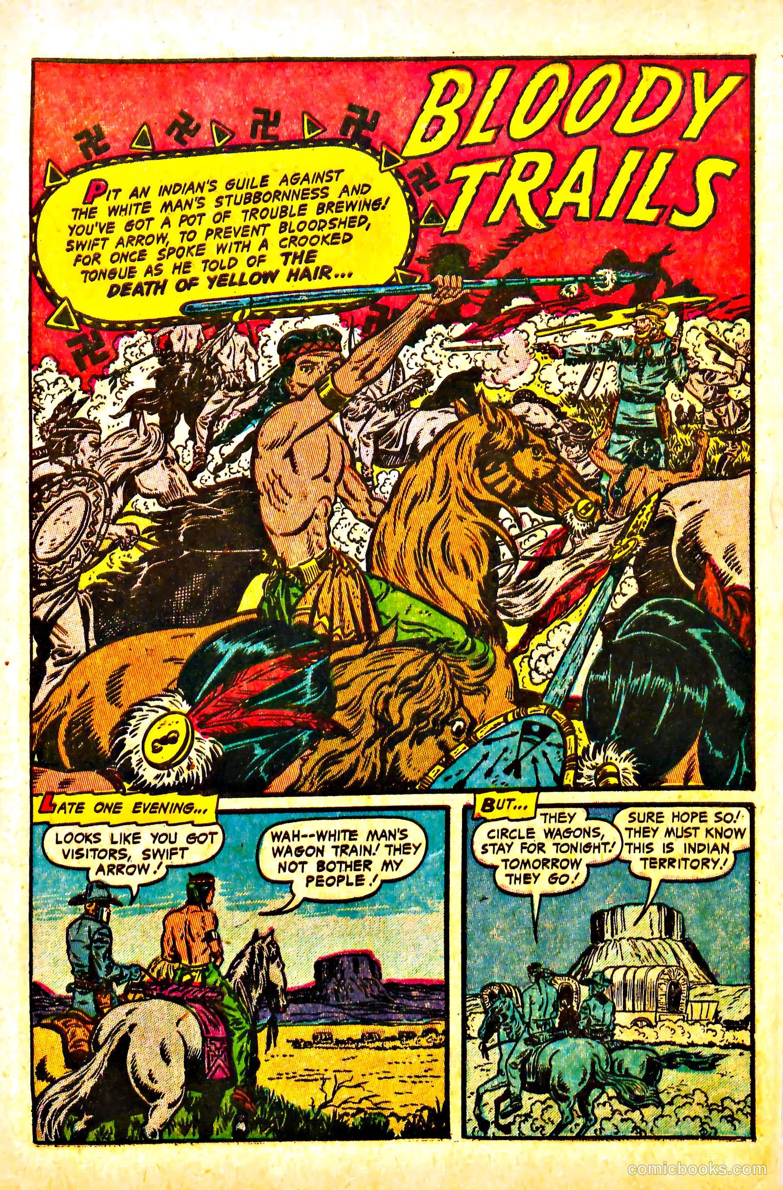 The Lone Rider #13 (1953) — page 27 of 36