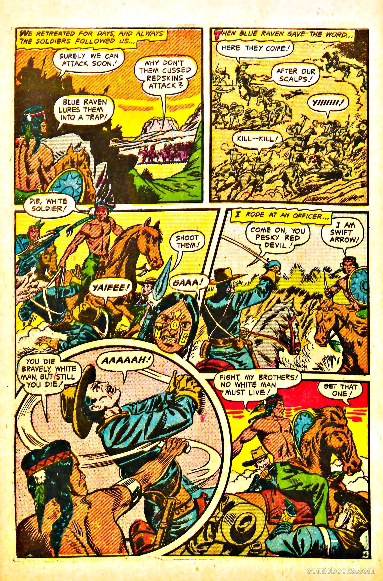 The Lone Rider #13 (1953) — page 30 of 36