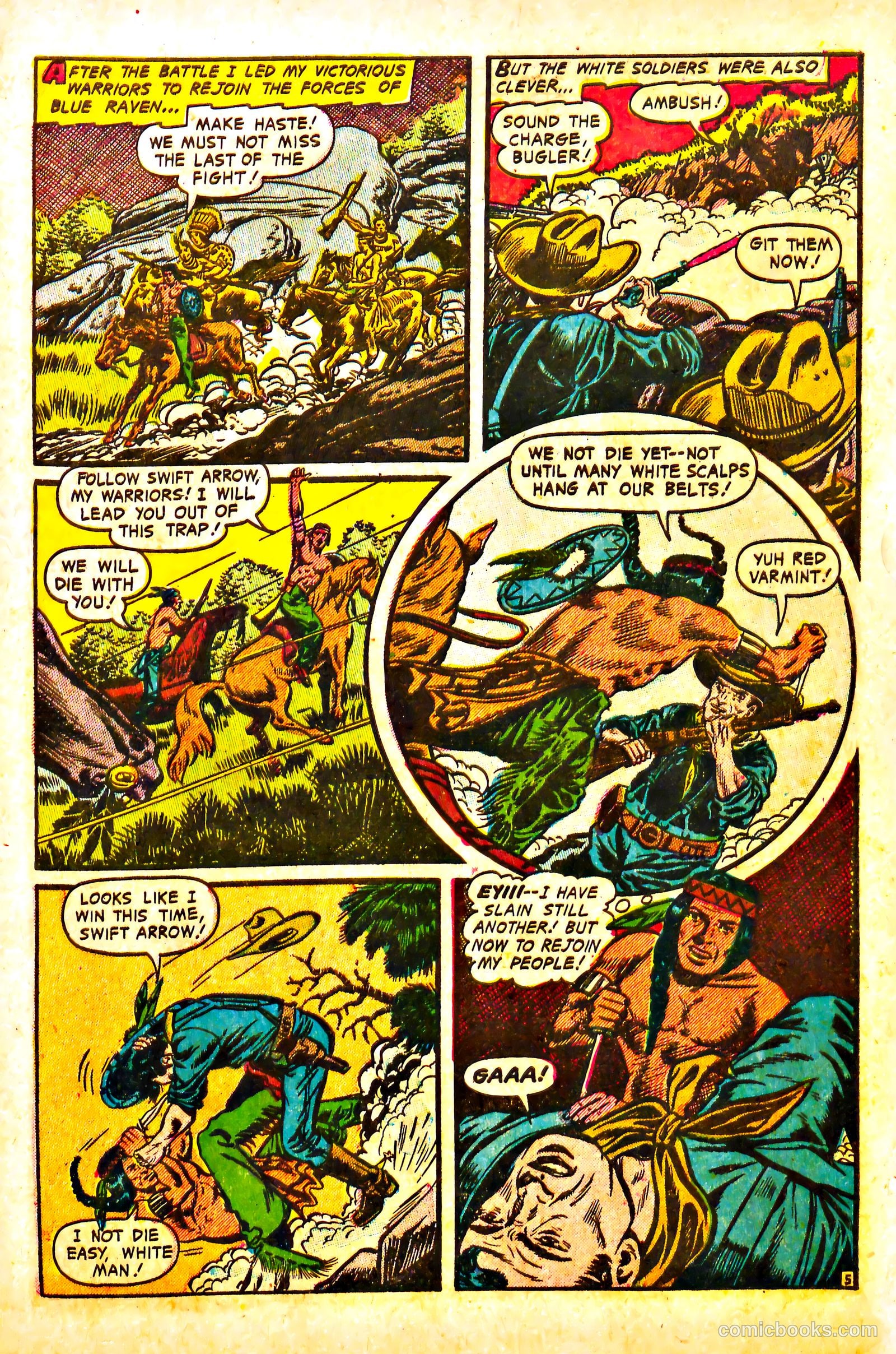 The Lone Rider #13 (1953) — page 31 of 36