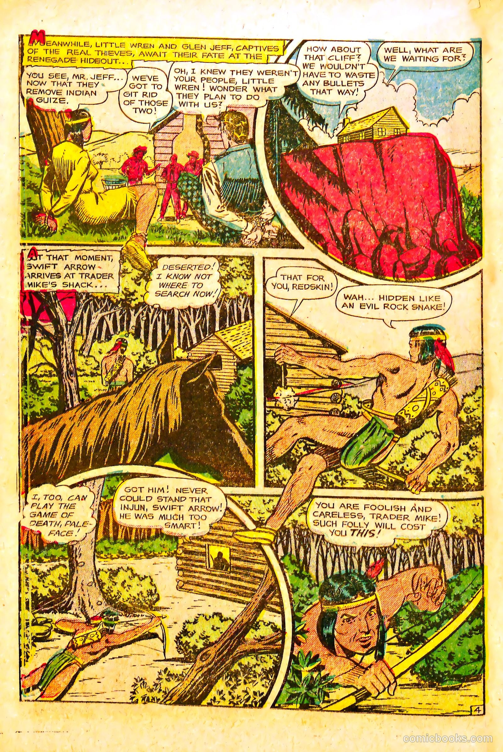 The Lone Rider #17 (1954) — page 14 of 36