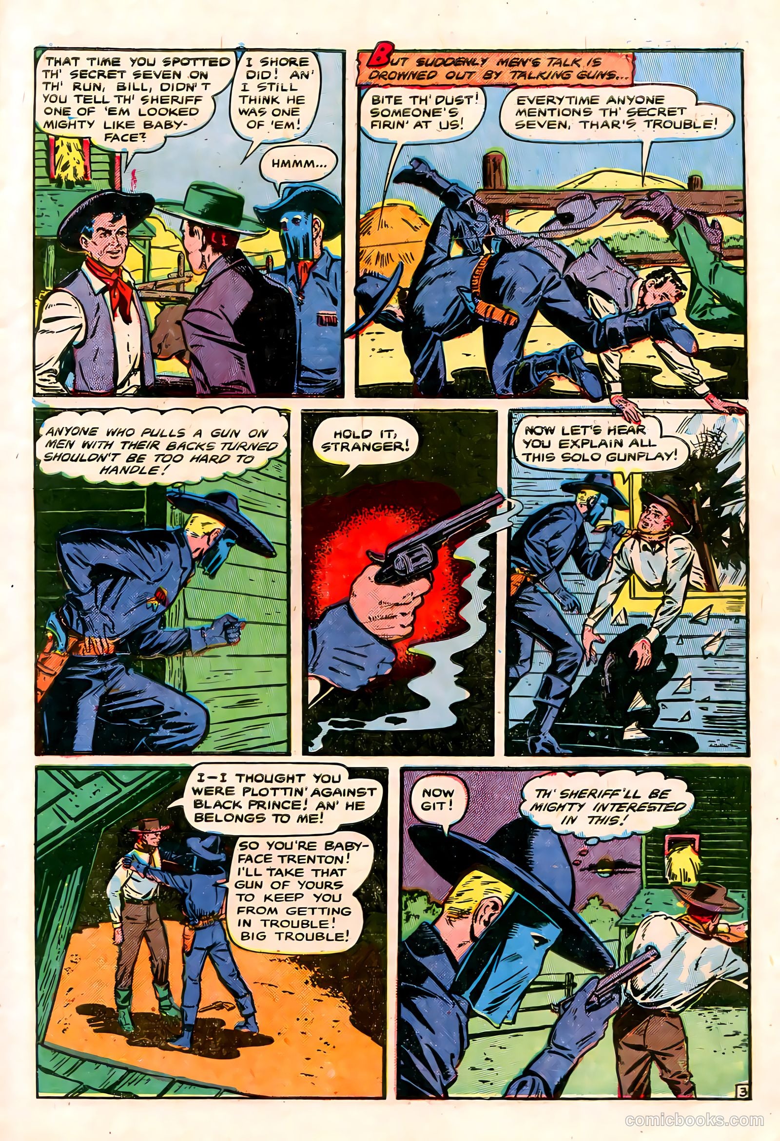 The Lone Rider #2 (1951) — page 5 of 52