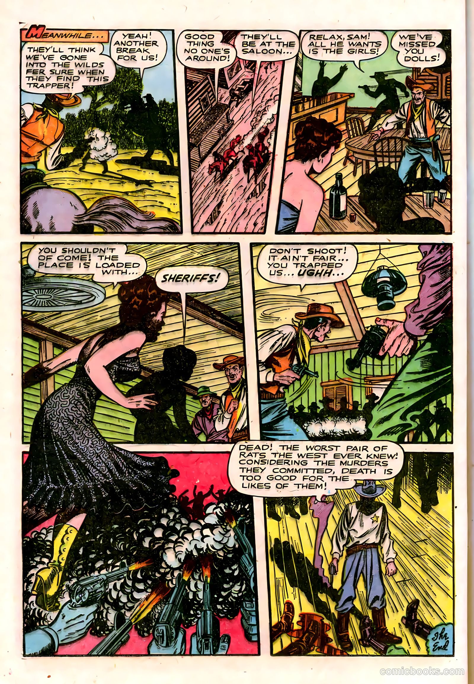 The Lone Rider #2 (1951) — page 20 of 52