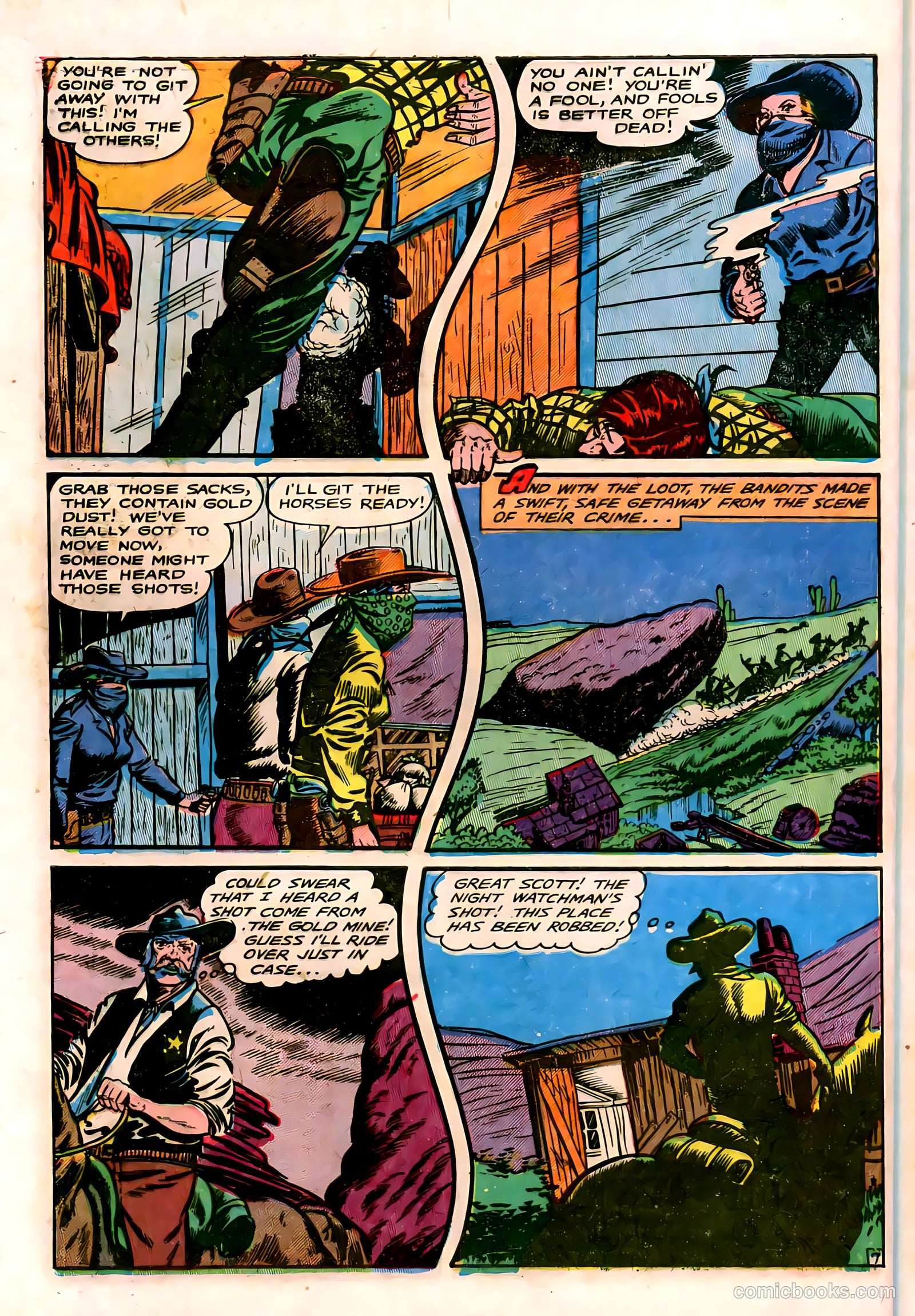 The Lone Rider #2 (1951) — page 40 of 52