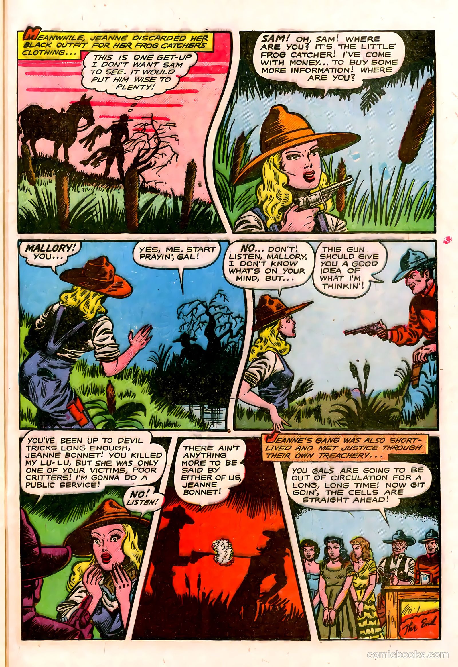 The Lone Rider #2 (1951) — page 45 of 52