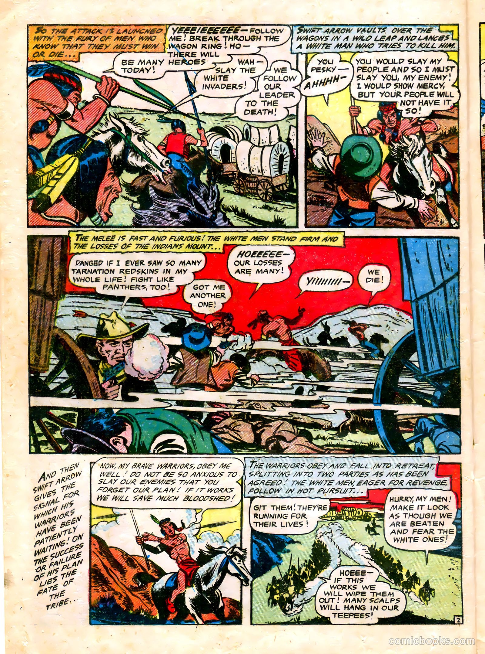 The Lone Rider #20 (1954) — page 14 of 36