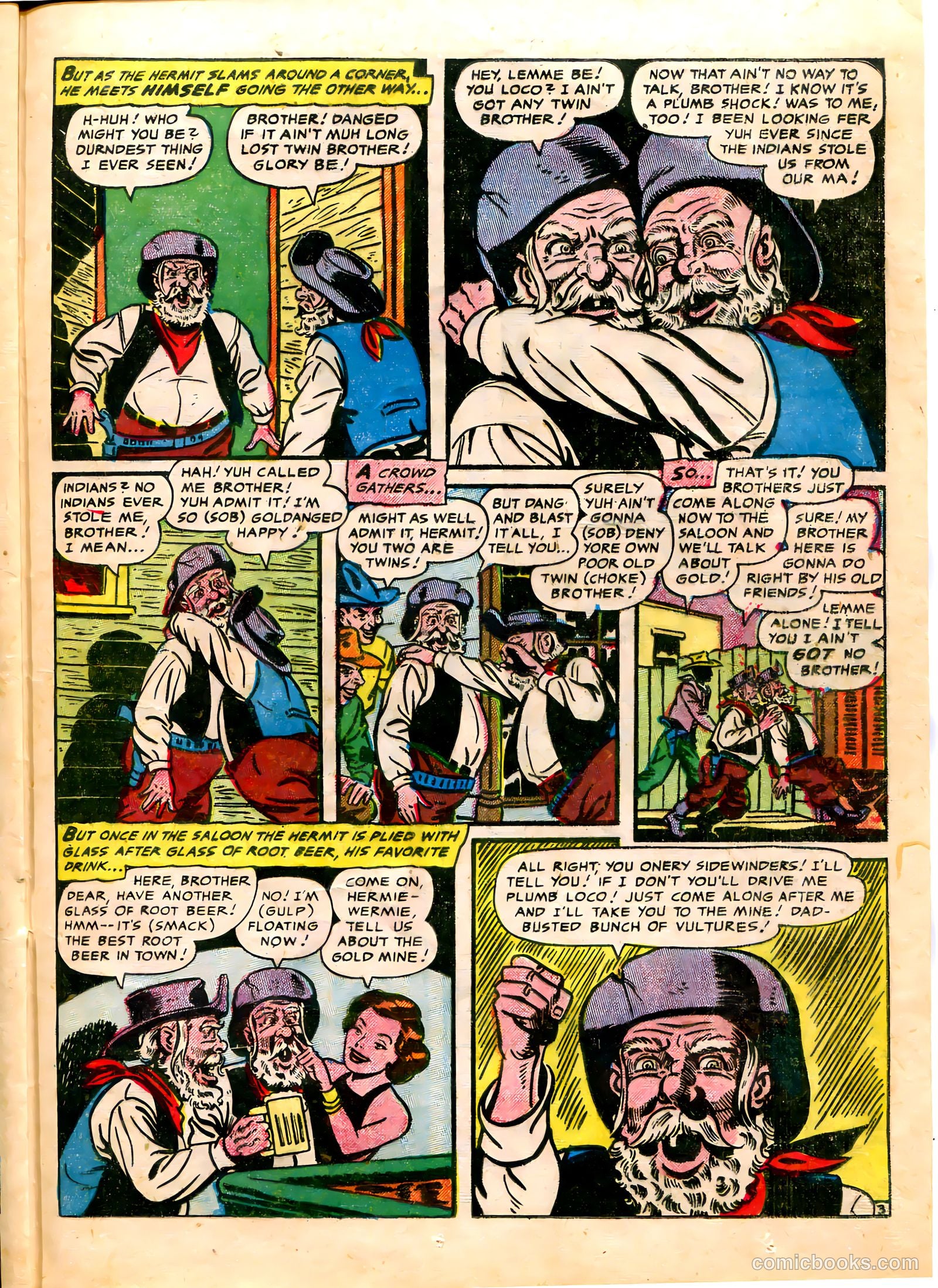 The Lone Rider #20 (1954) — page 23 of 36