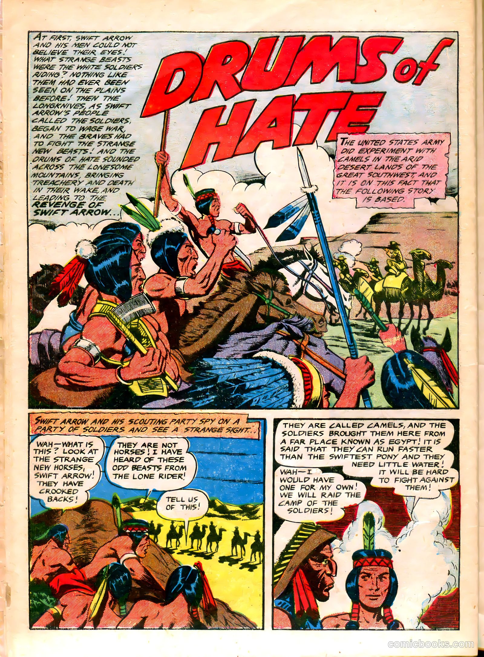 The Lone Rider #20 (1954) — page 28 of 36