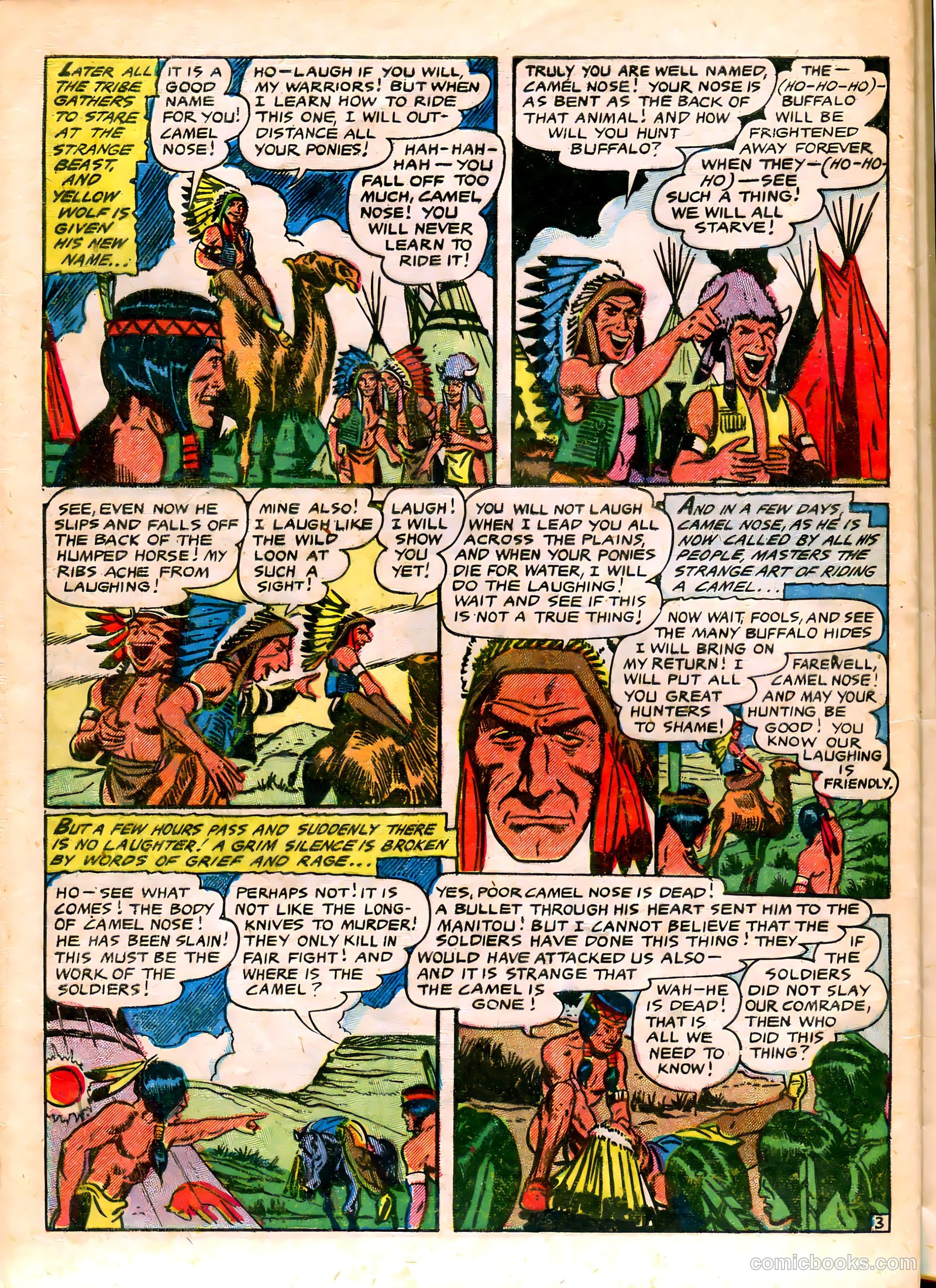 The Lone Rider #20 (1954) — page 30 of 36