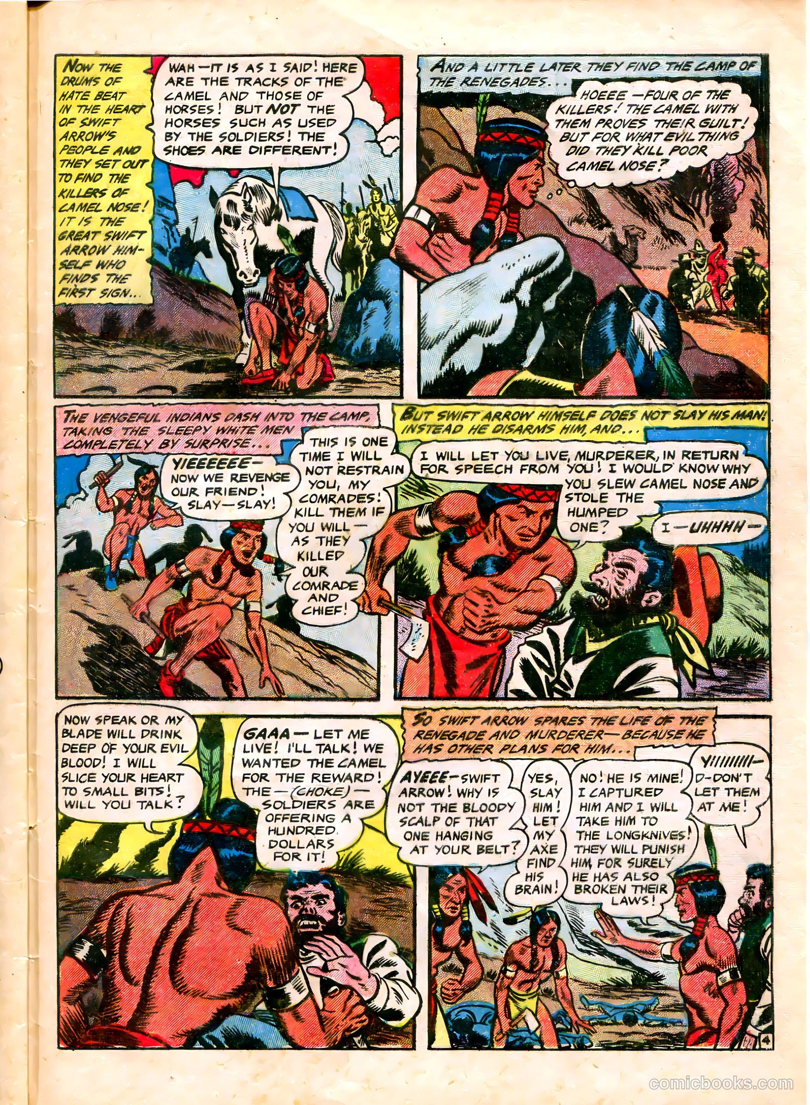 The Lone Rider #20 (1954) — page 31 of 36