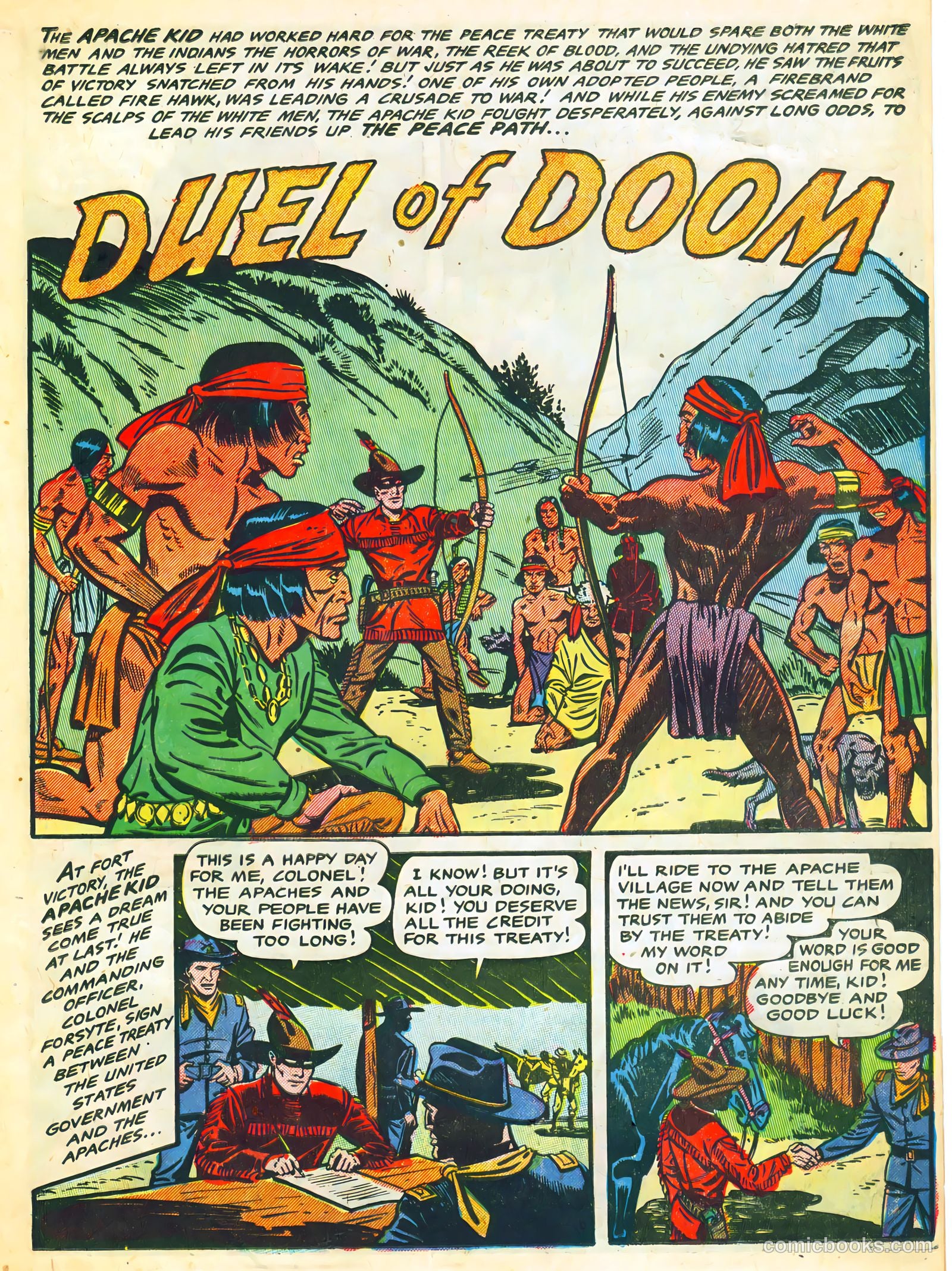 The Lone Rider #23 (1954) — page 13 of 36