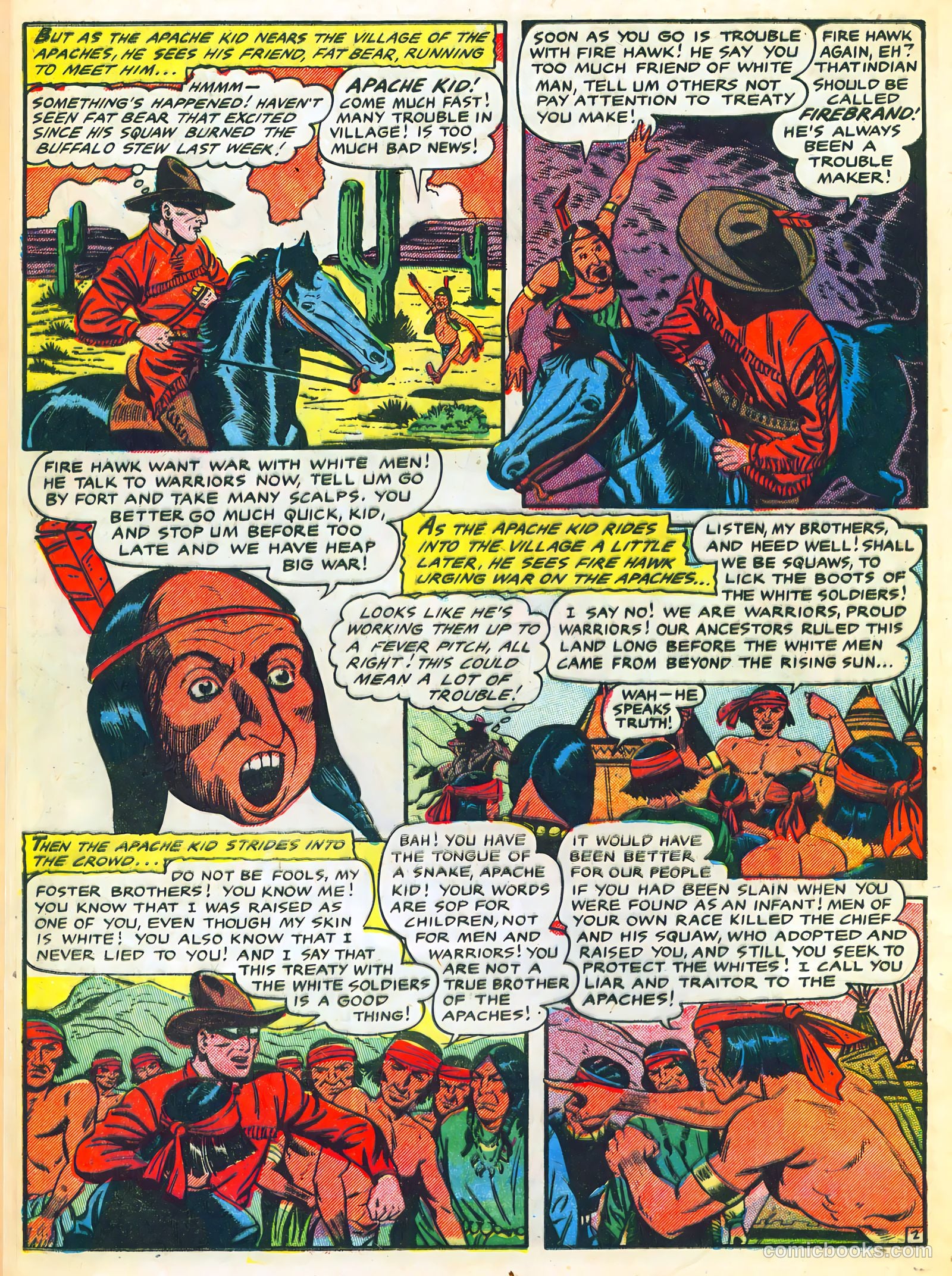 The Lone Rider #23 (1954) — page 14 of 36
