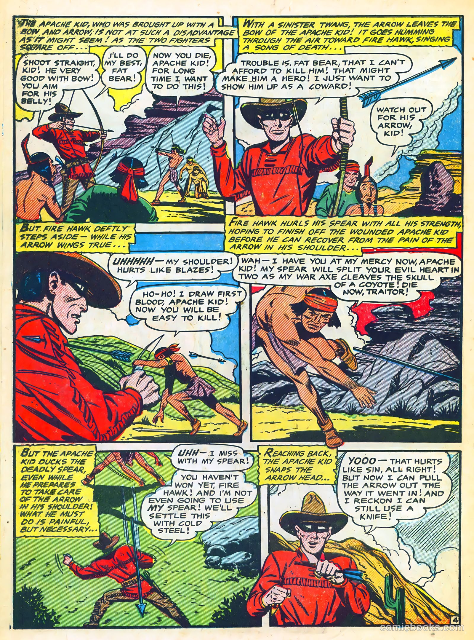 The Lone Rider #23 (1954) — page 16 of 36