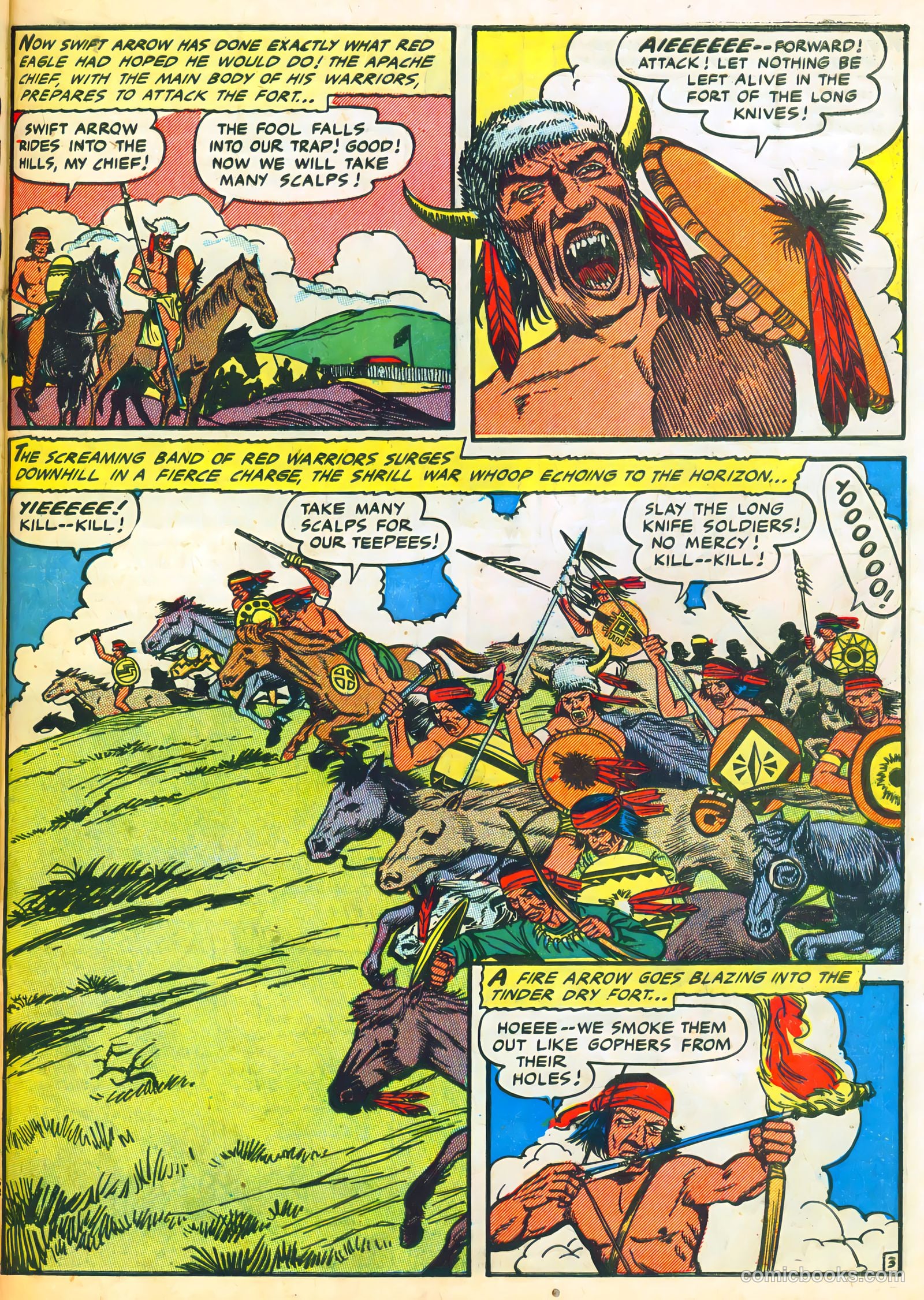 The Lone Rider #23 (1954) — page 29 of 36