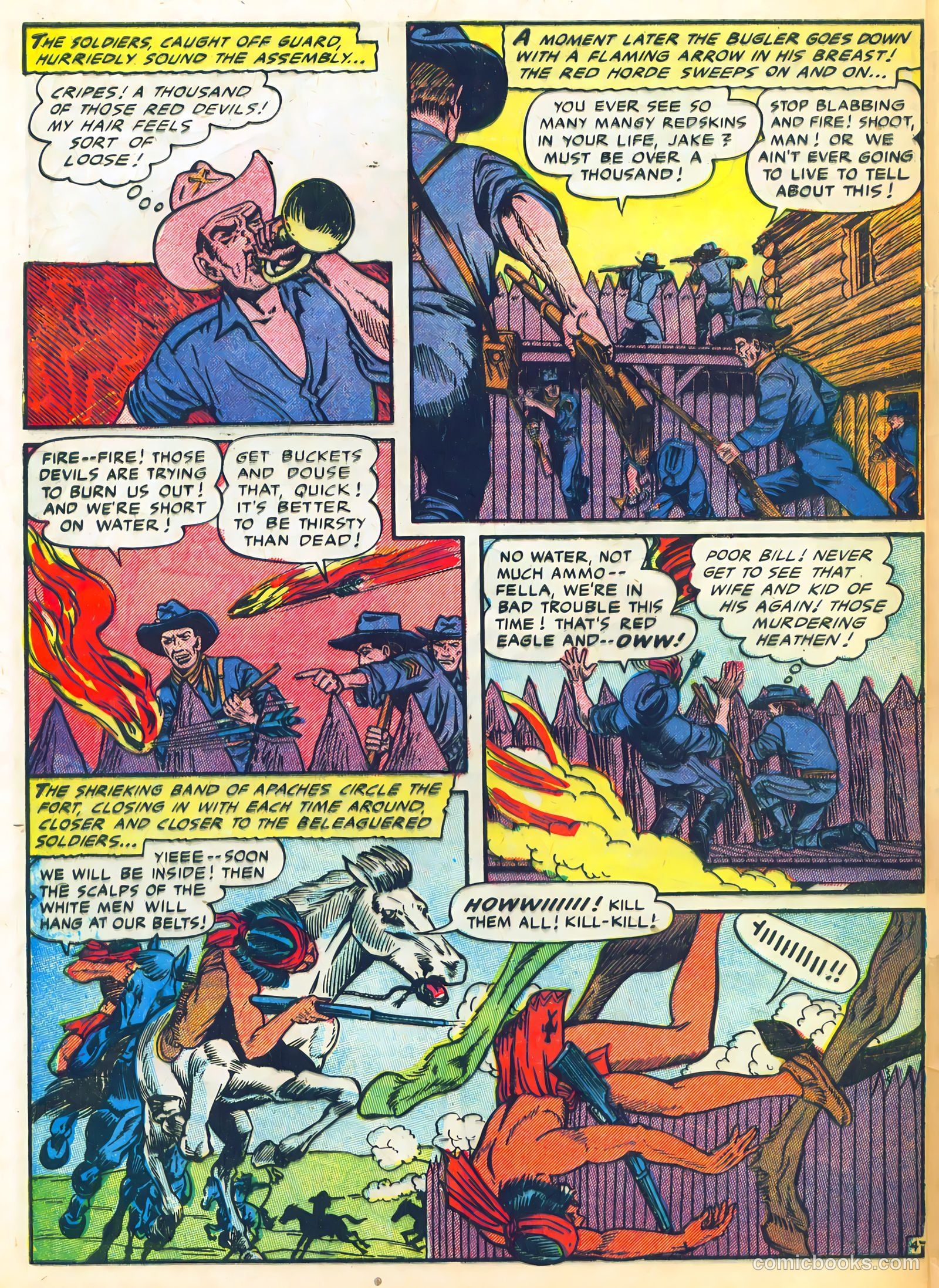The Lone Rider #23 (1954) — page 30 of 36
