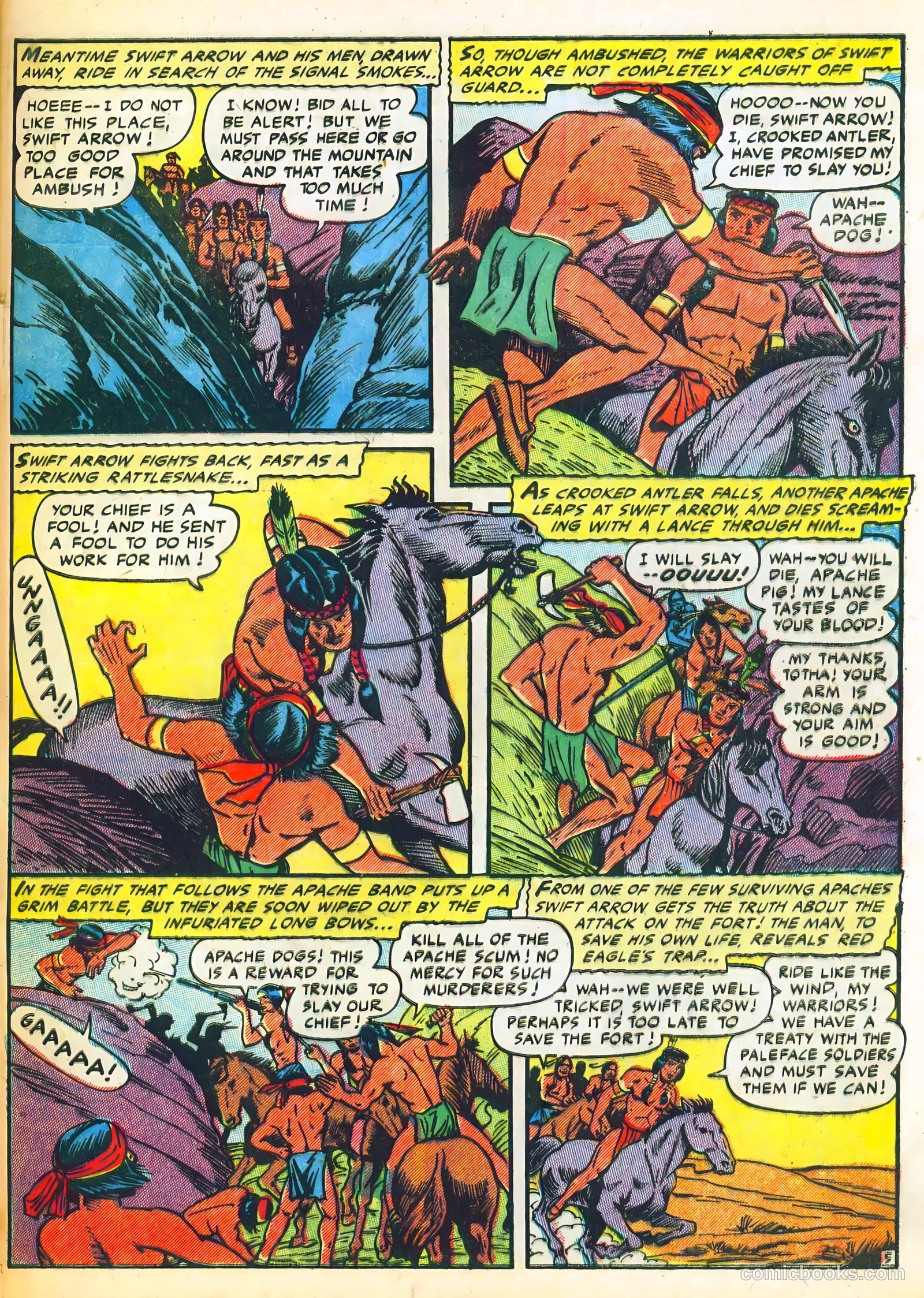 The Lone Rider #23 (1954) — page 31 of 36