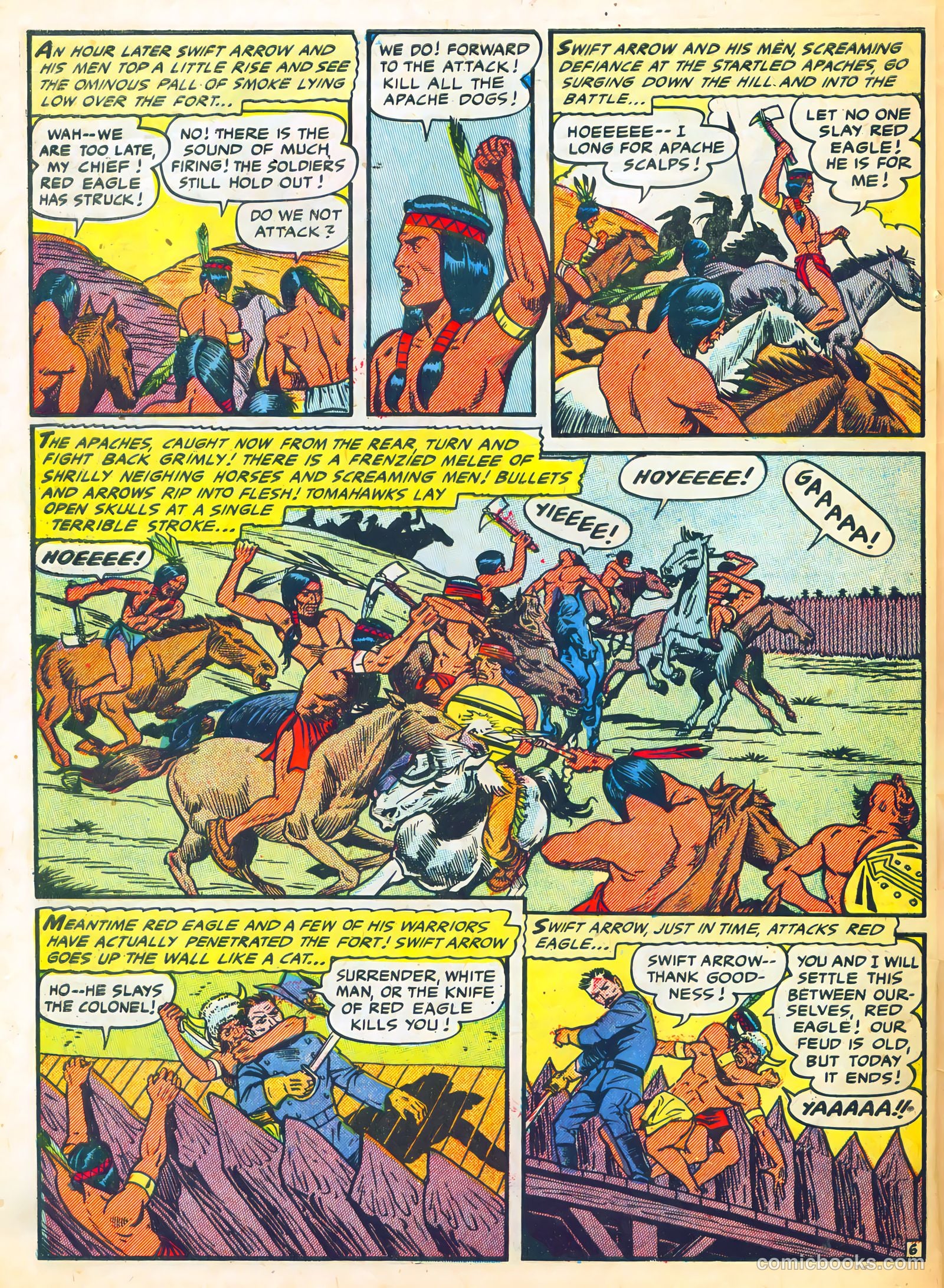 The Lone Rider #23 (1954) — page 32 of 36