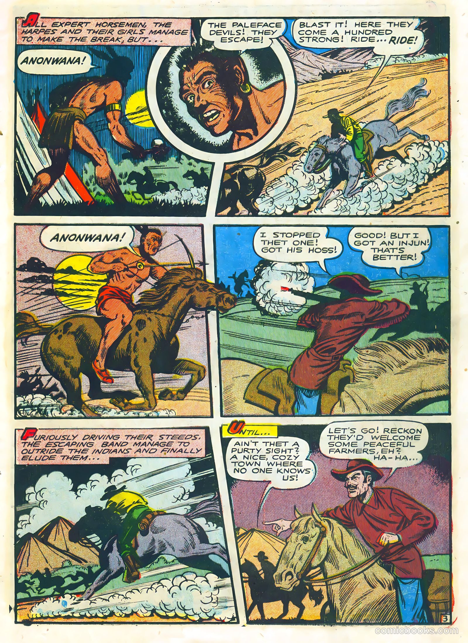 The Lone Rider #24 (1955) — page 13 of 36