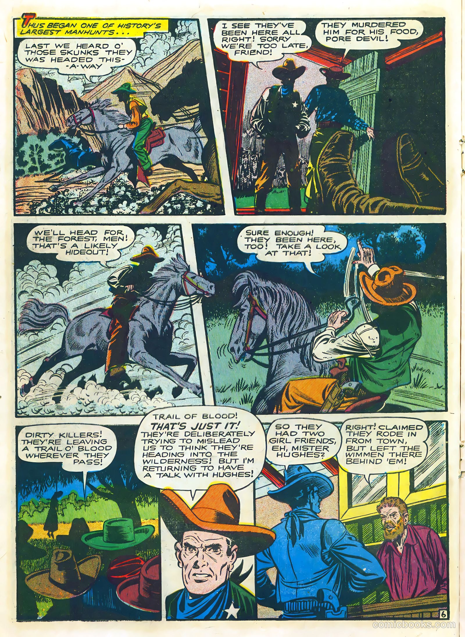 The Lone Rider #24 (1955) — page 16 of 36