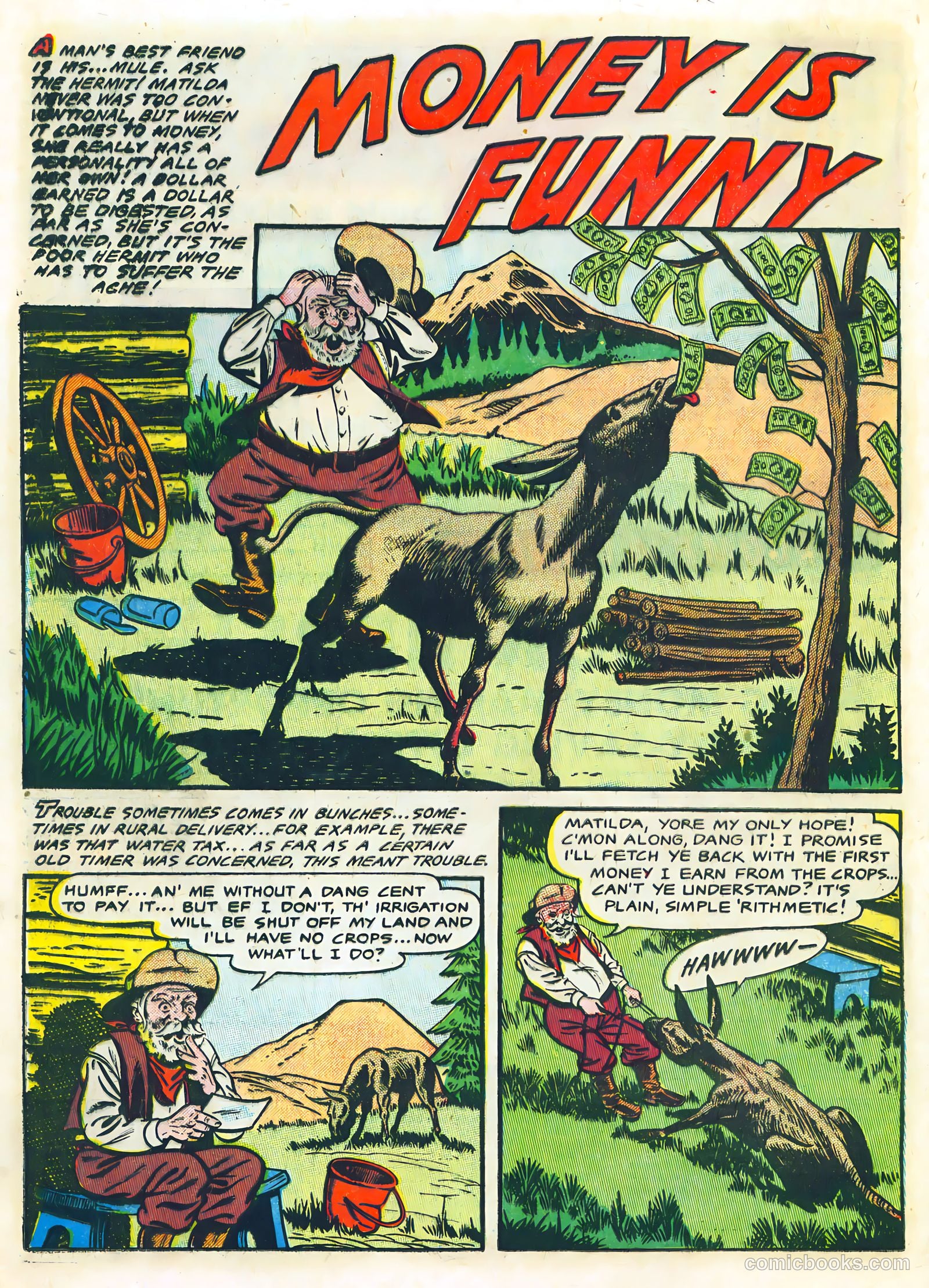 The Lone Rider #24 (1955) — page 20 of 36